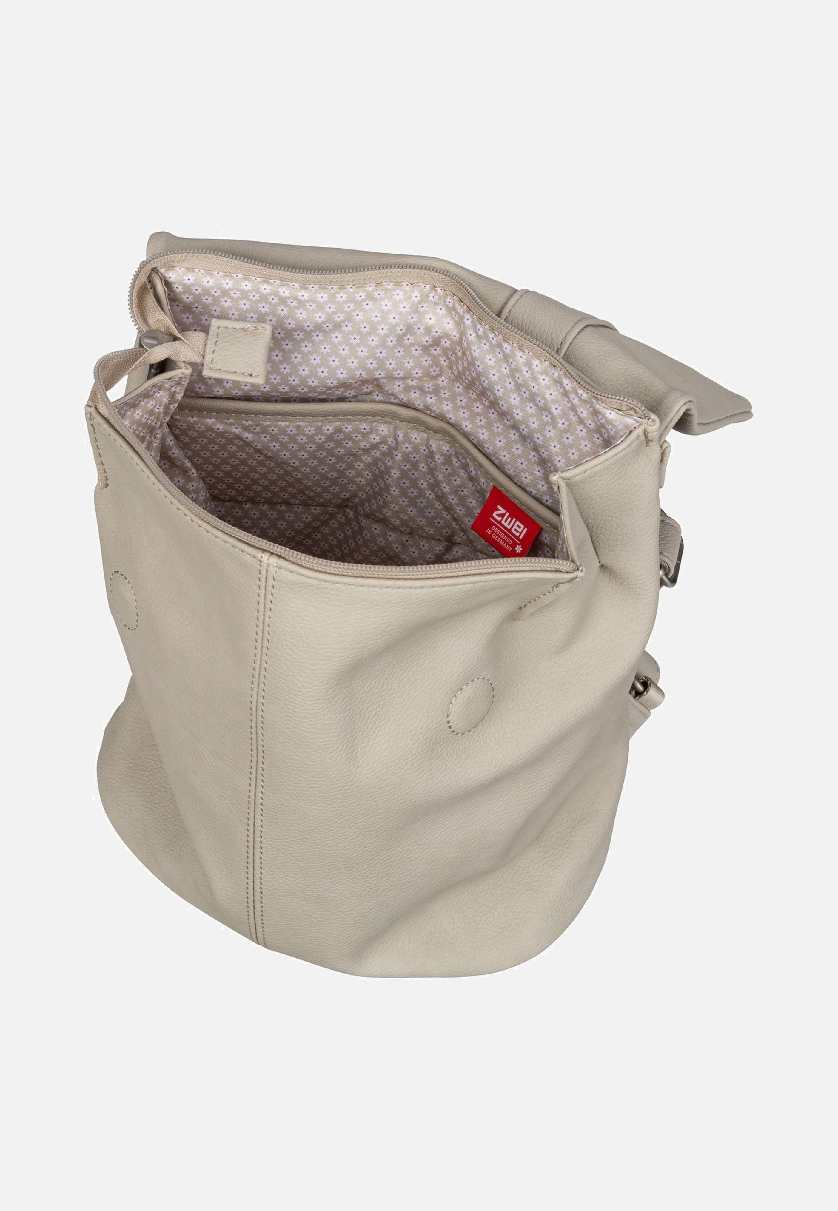 zwei Mademoiselle MR8 Nubuk/Linen Backpack