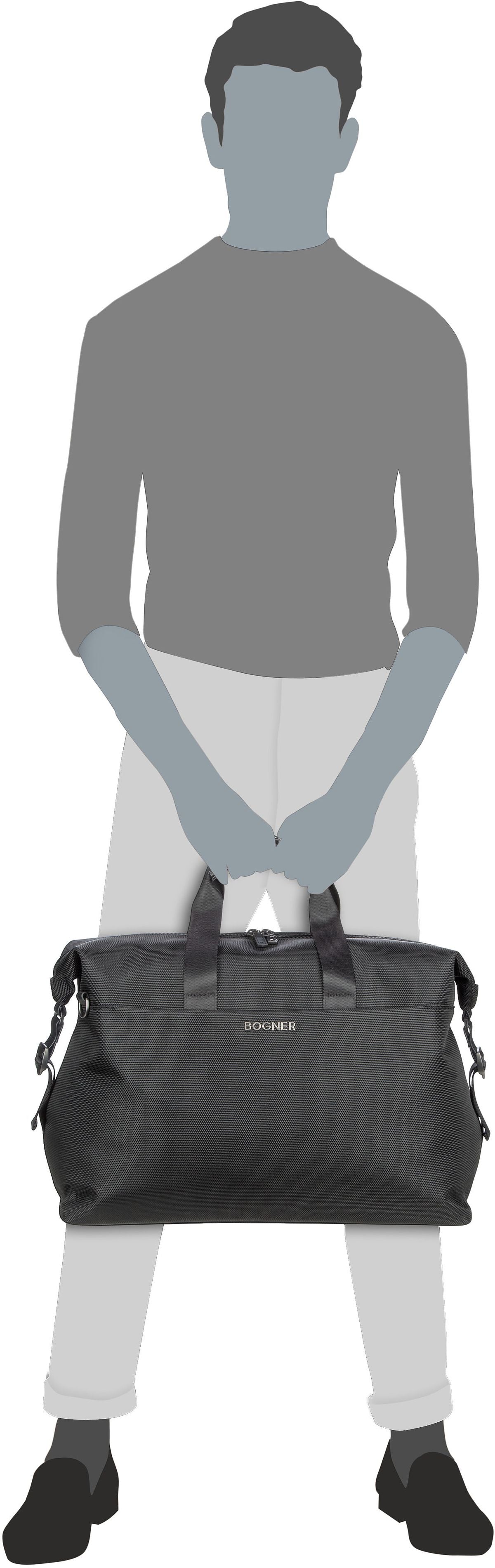 Bogner Keystone Ewald MHZ Dark Blue Weekender – Vista Silhouette