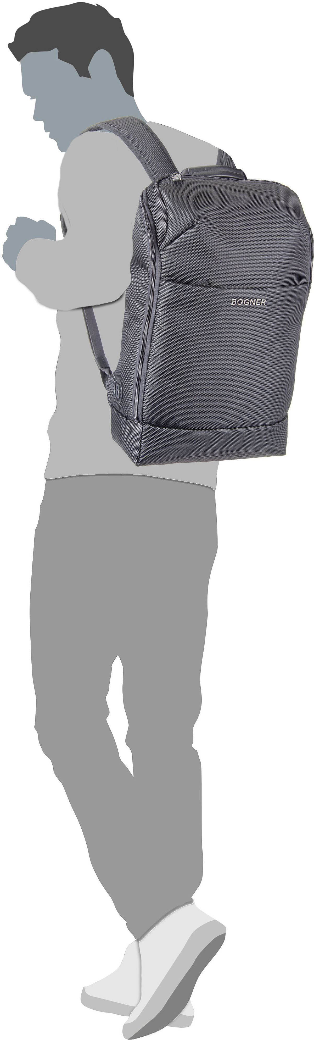 Bogner Keystone Lennard MVZ Dark Blue Mochila – Vista Silueta