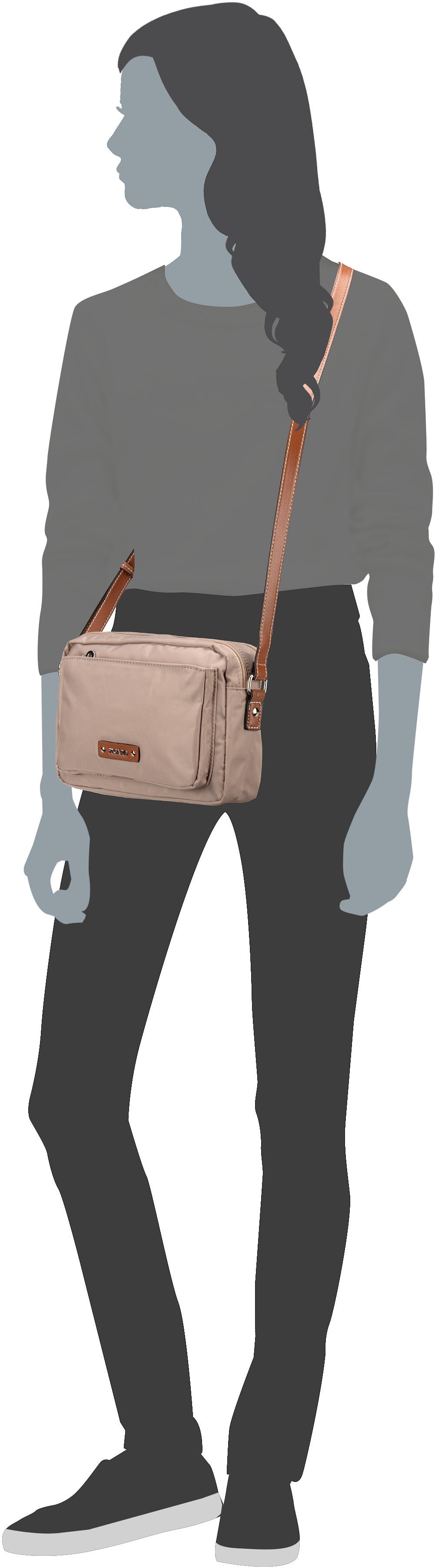 Picard Sonja 3252 Midnight Sac à bandoulière – Vue Silhouette