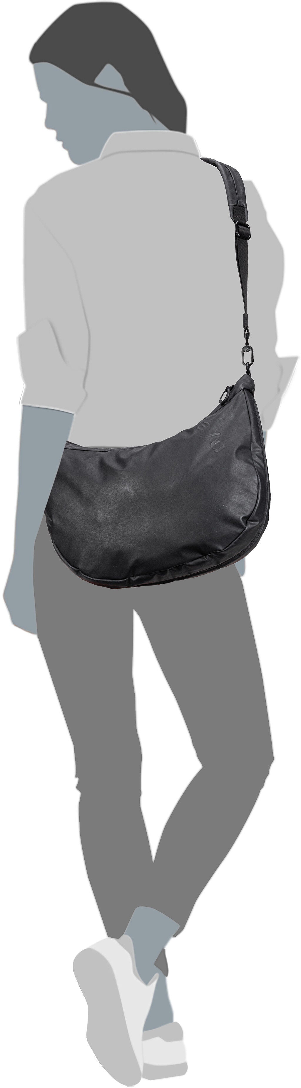 aunts & uncles Koyoshi RE Fallen Rock Sling Bag – Silhouette View