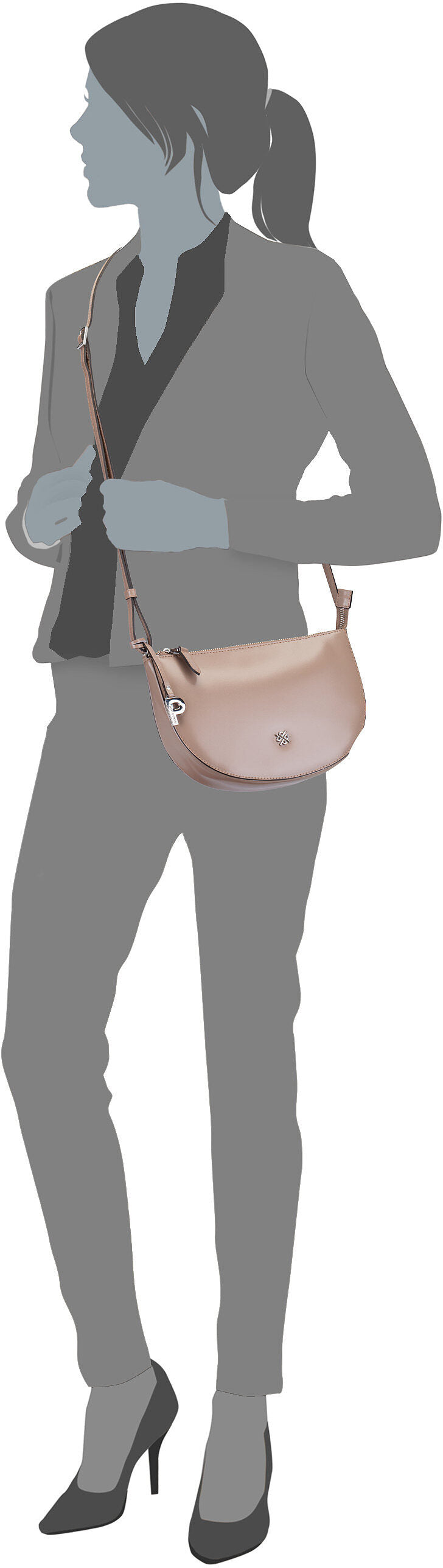 Picard Black Tie 5582 Chai Borsa a tracolla – Vista Silhouette