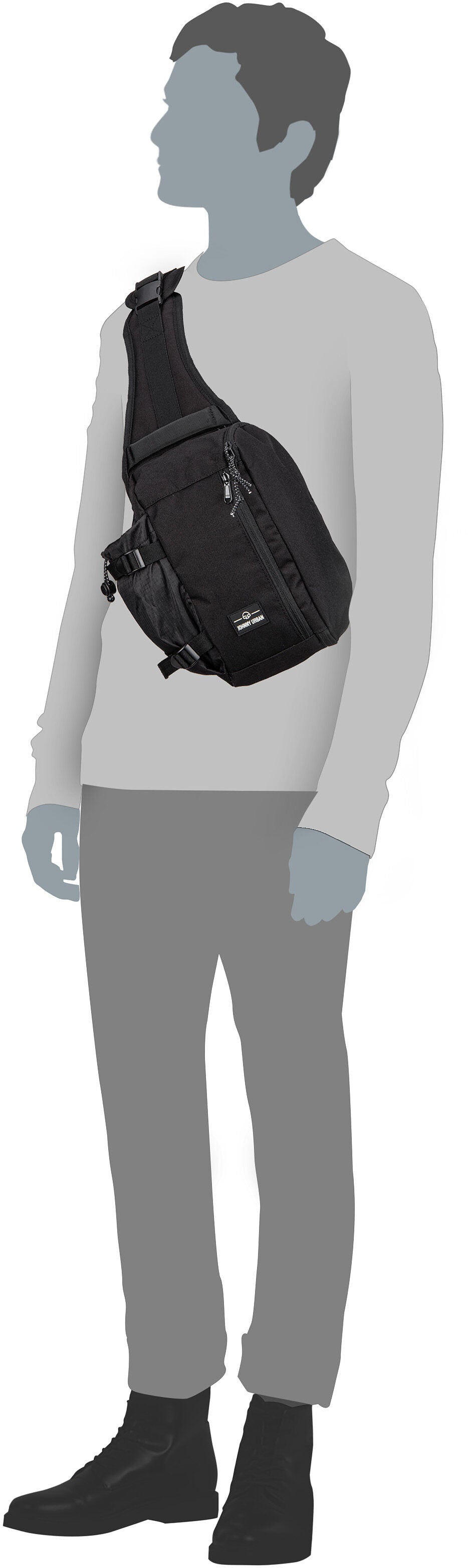 Johnny Urban Charlie Sling Bag – Silhouette View