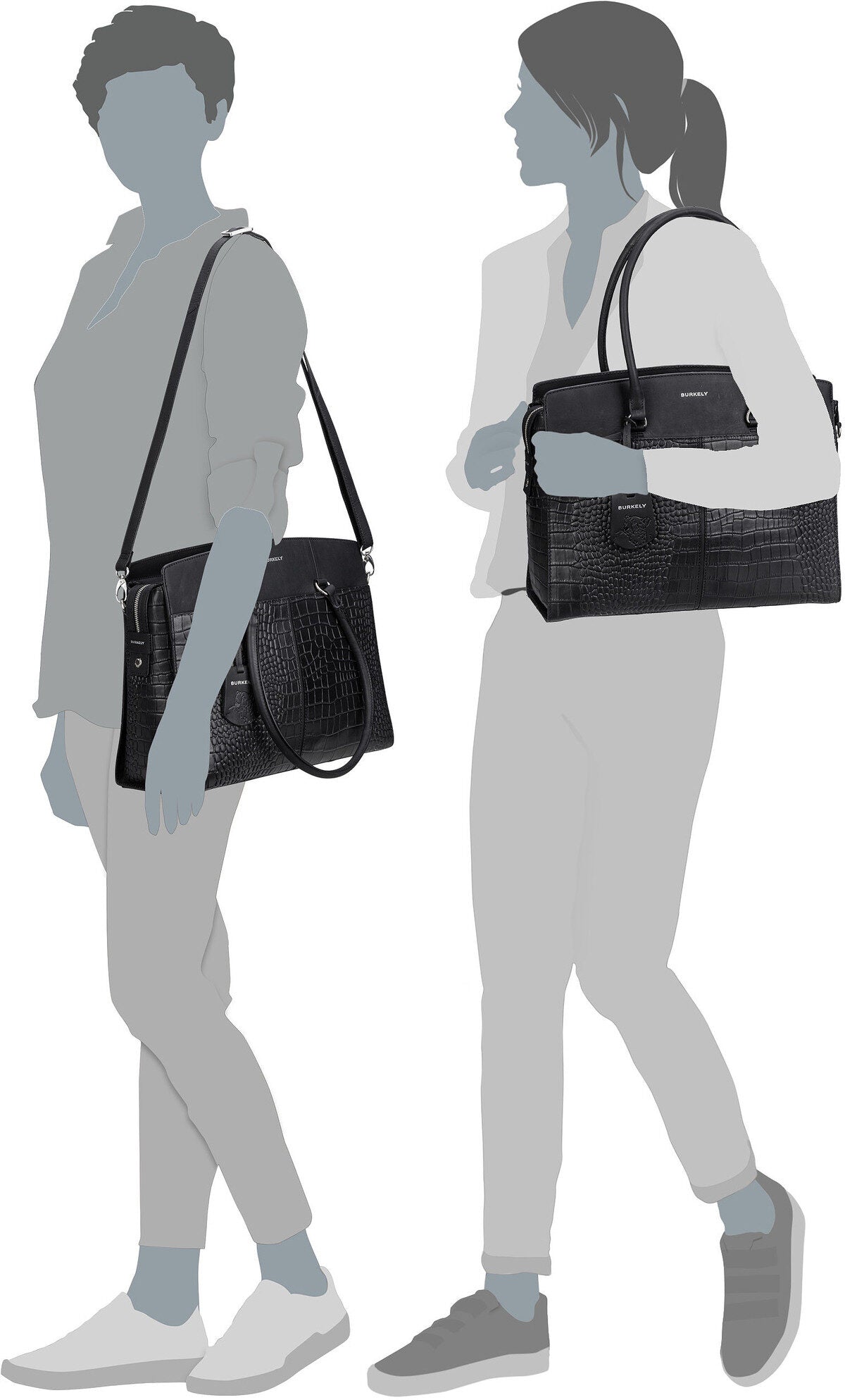 Burkely Cool Colbie 1000432 Black valigetta – Vista Silhouette