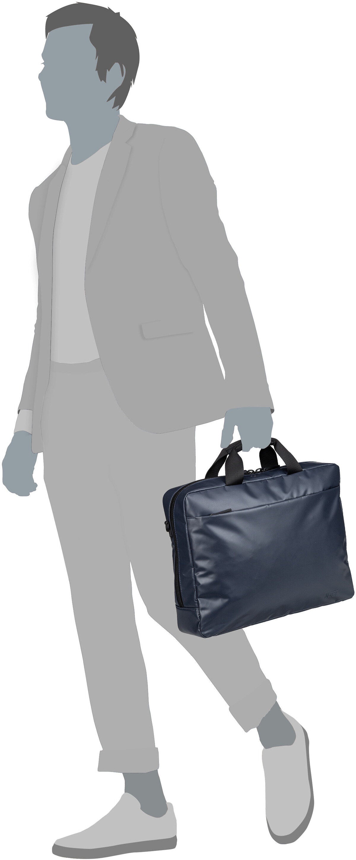 Jost Tolja 4230 Mid Grey valigetta – Vista Silhouette