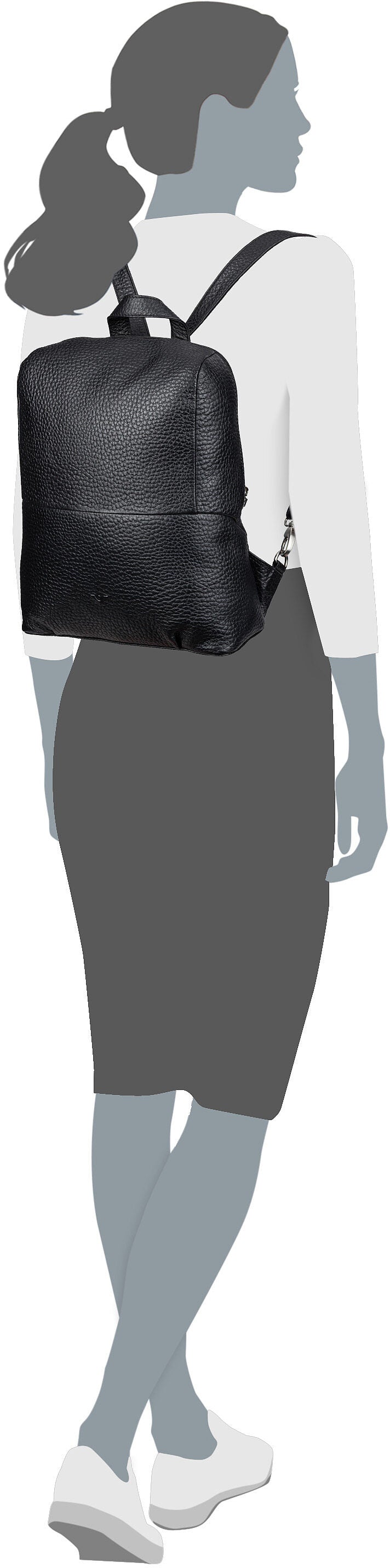 Voi Karin 22153 Schwarz Zaino – Vista Silhouette