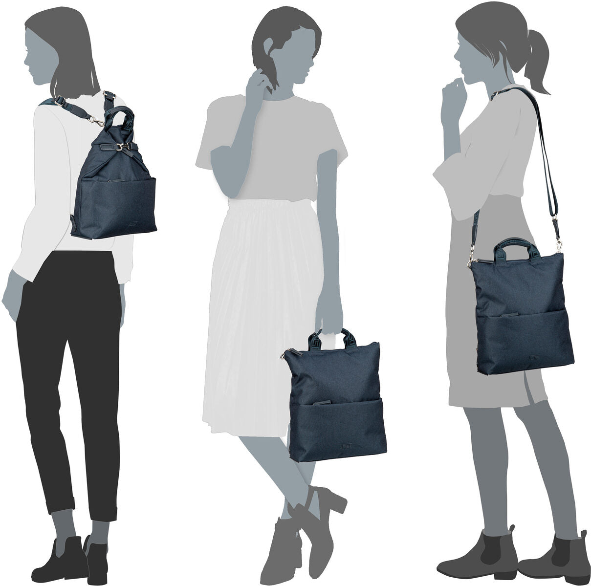 Jost Bergen 1607 Leo Backpack – Silhouette View