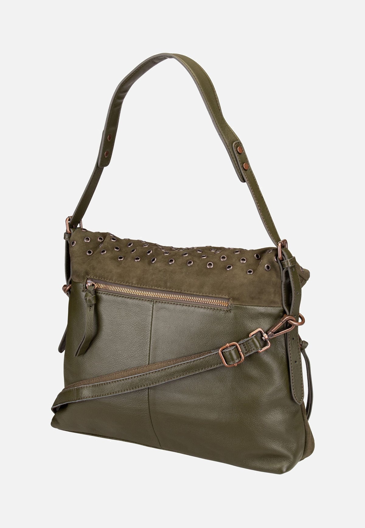 Fredsbruder Hey You Rock 270-3695 Olive Borsa a tracolla