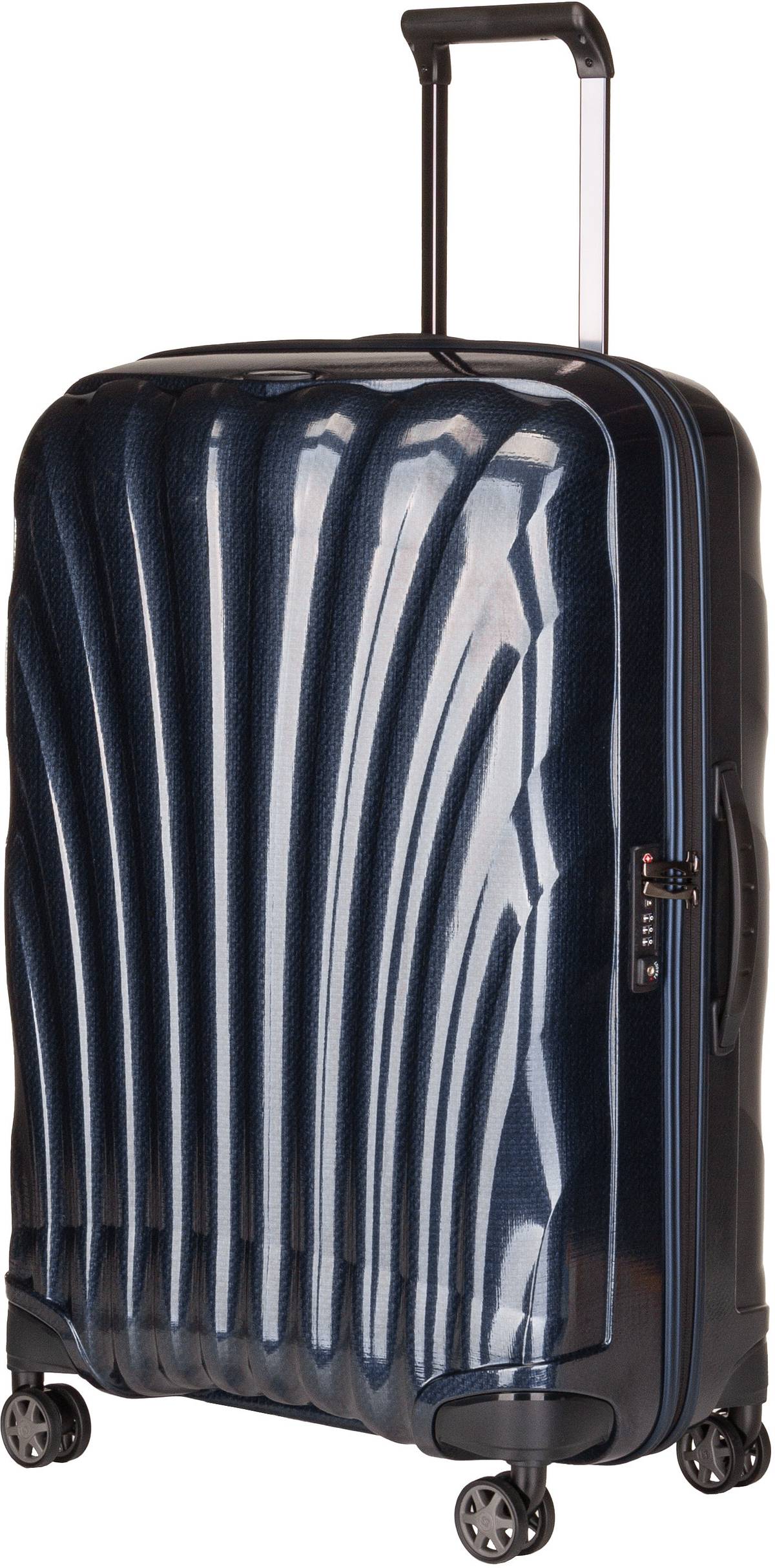 Samsonite C-Lite Spinner 75 Off White Suitcase – Silhouette View