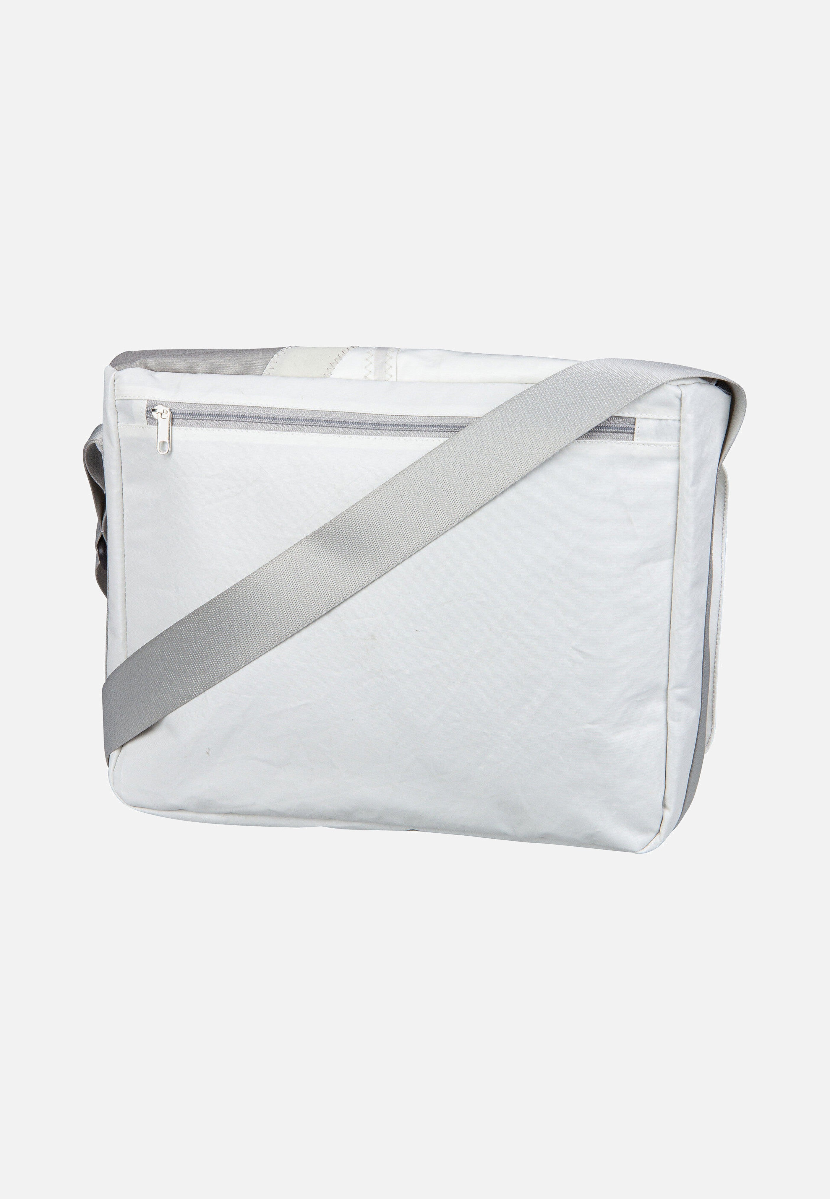 360Grad - Barkasse Stencil-Weiß/Grau - Messenger Bag | Neutral-Image