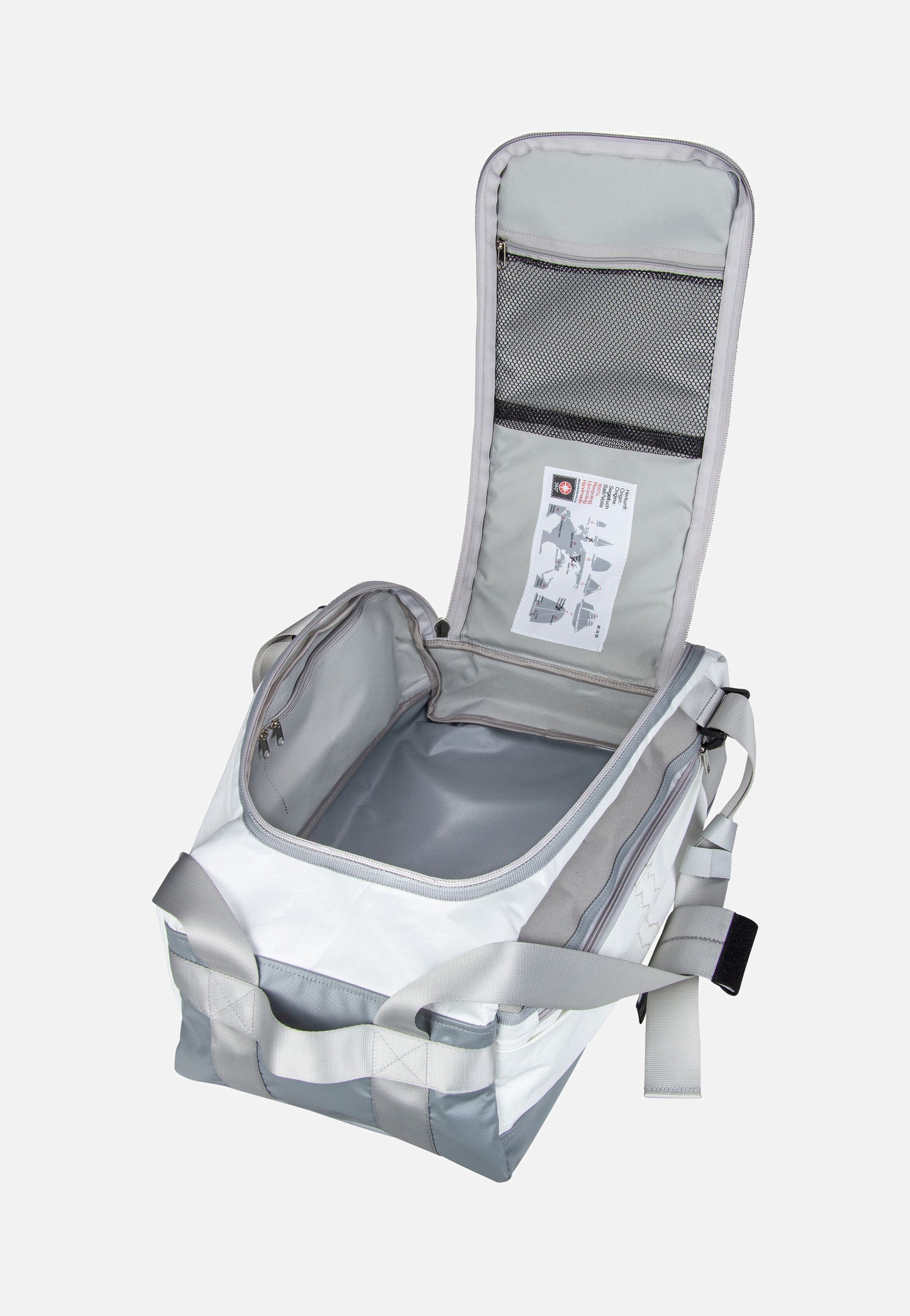 360Grad - Container XL Stencil-Weiß/Grau - Dufflebag | Neutral-Image