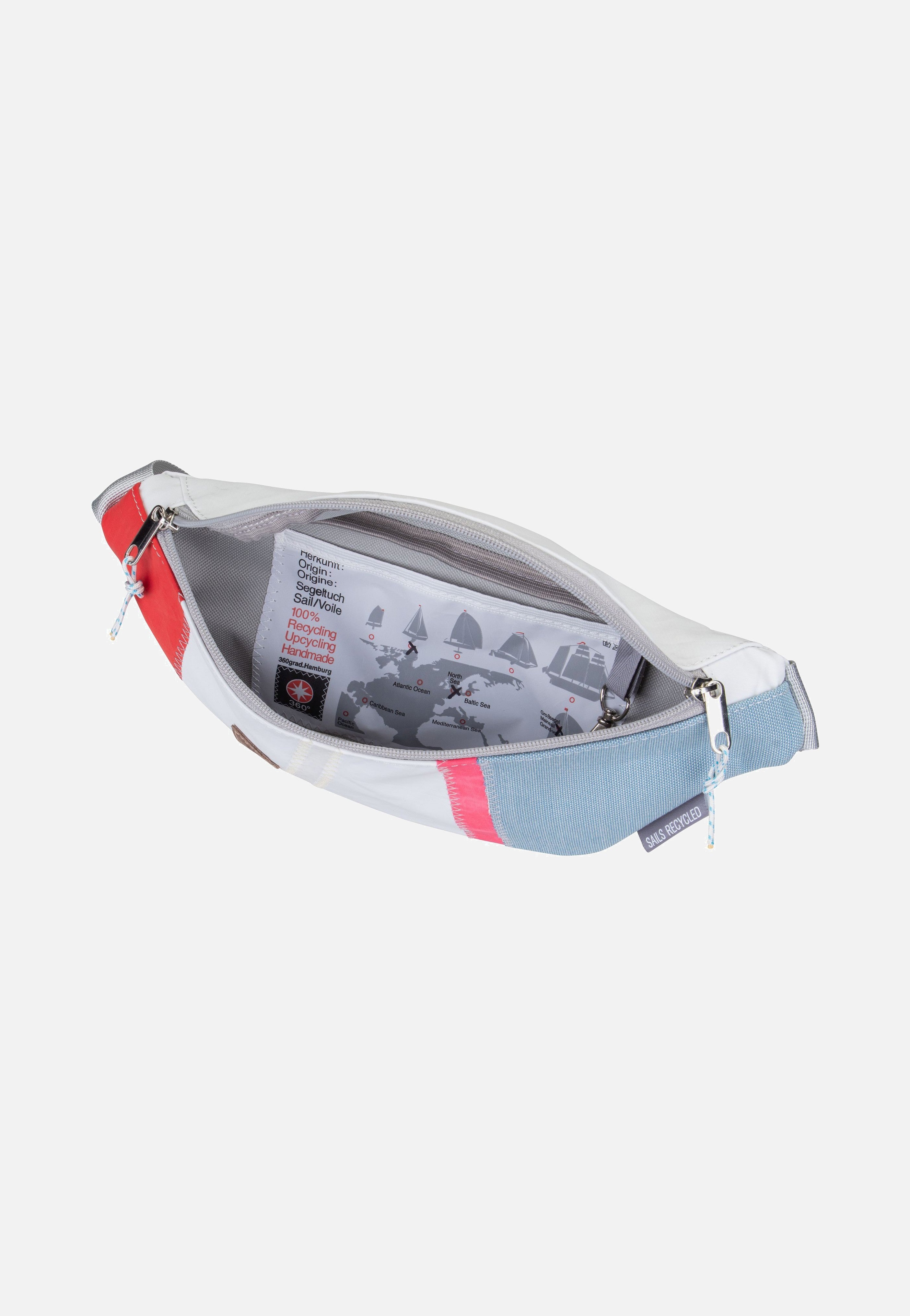 360Grad - Knoten Weel-Weiß/Hellblau/Rot/Pink - Fanny Pack | Neutral-Image