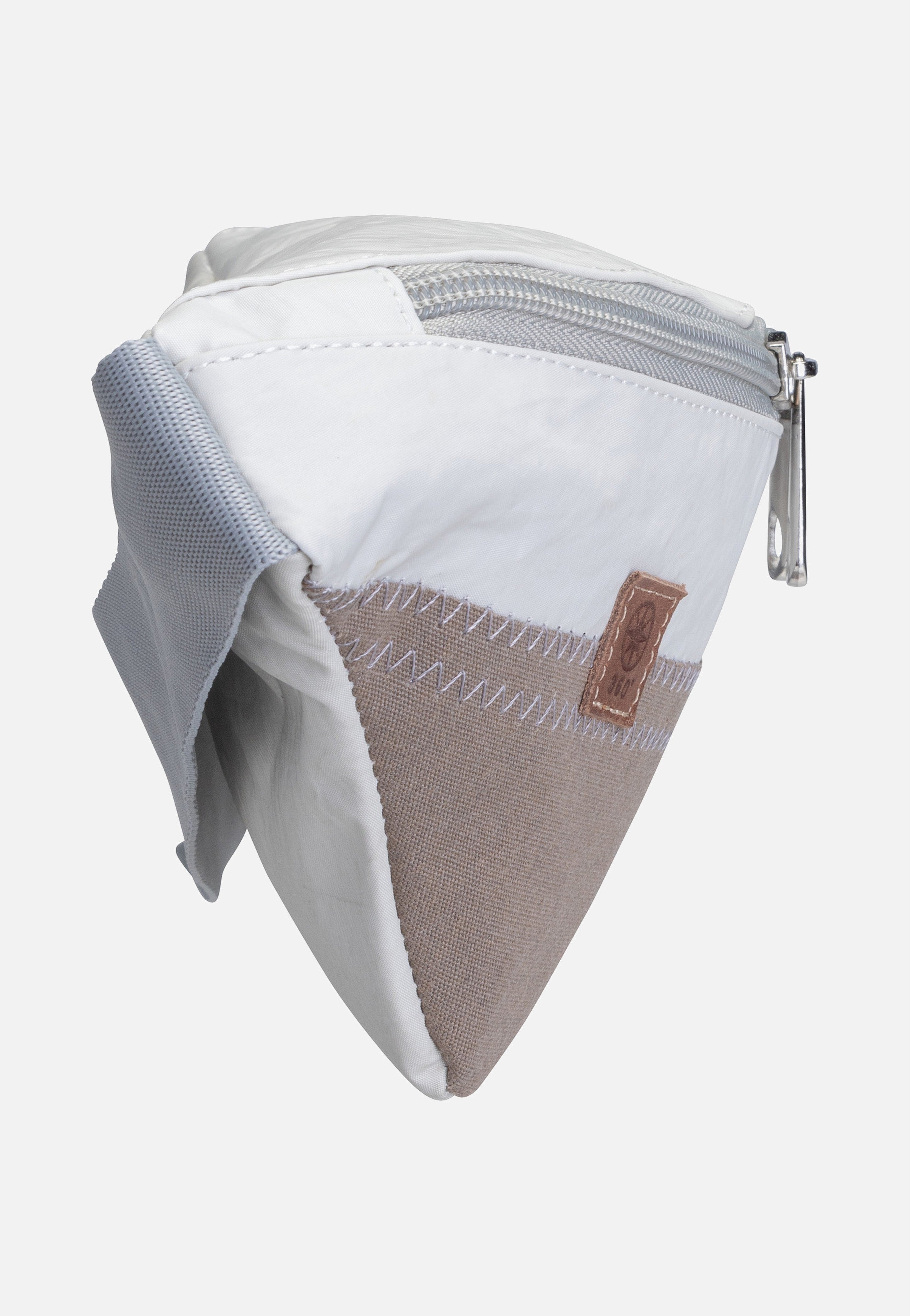 360Grad Knoten Weiß/Balken Persenning Taupe/Z Fanny Pack