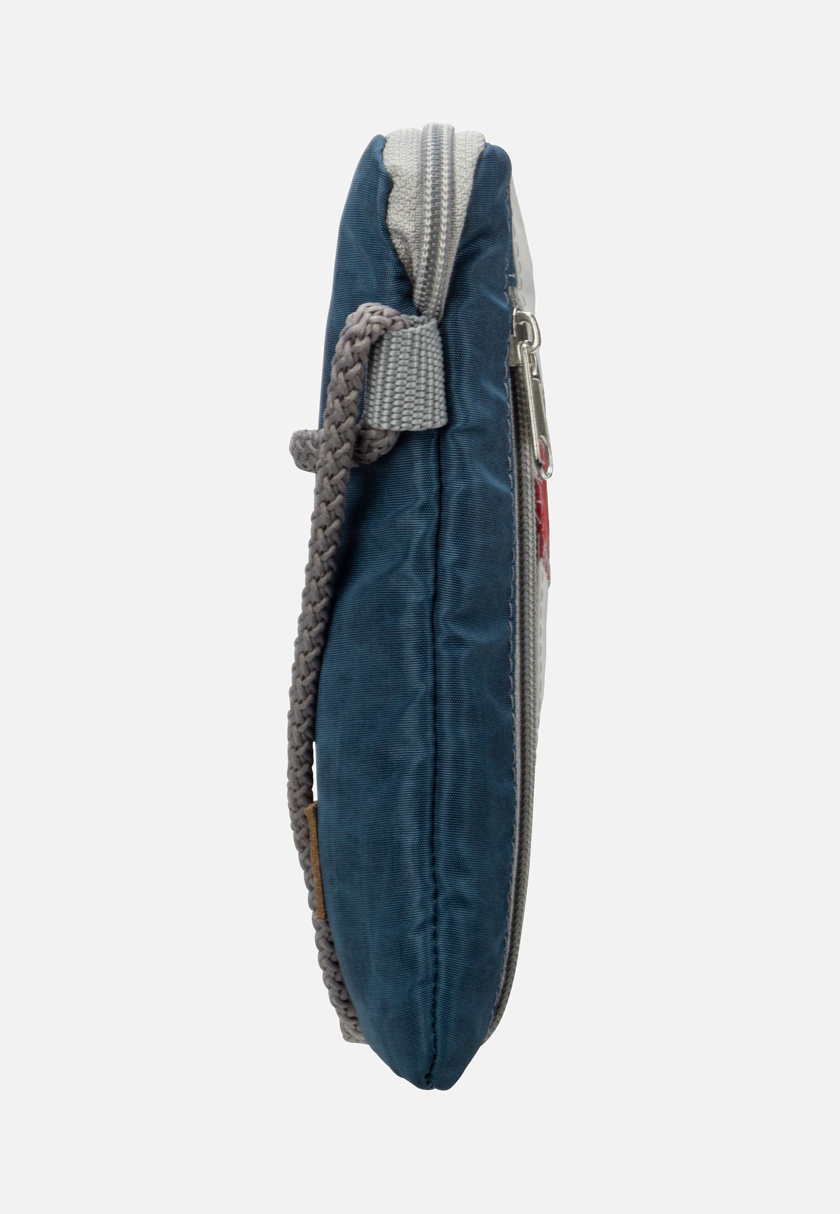 360Grad Nautik Lütt Weiß/Blau mit roter Zahl Phone Pouches