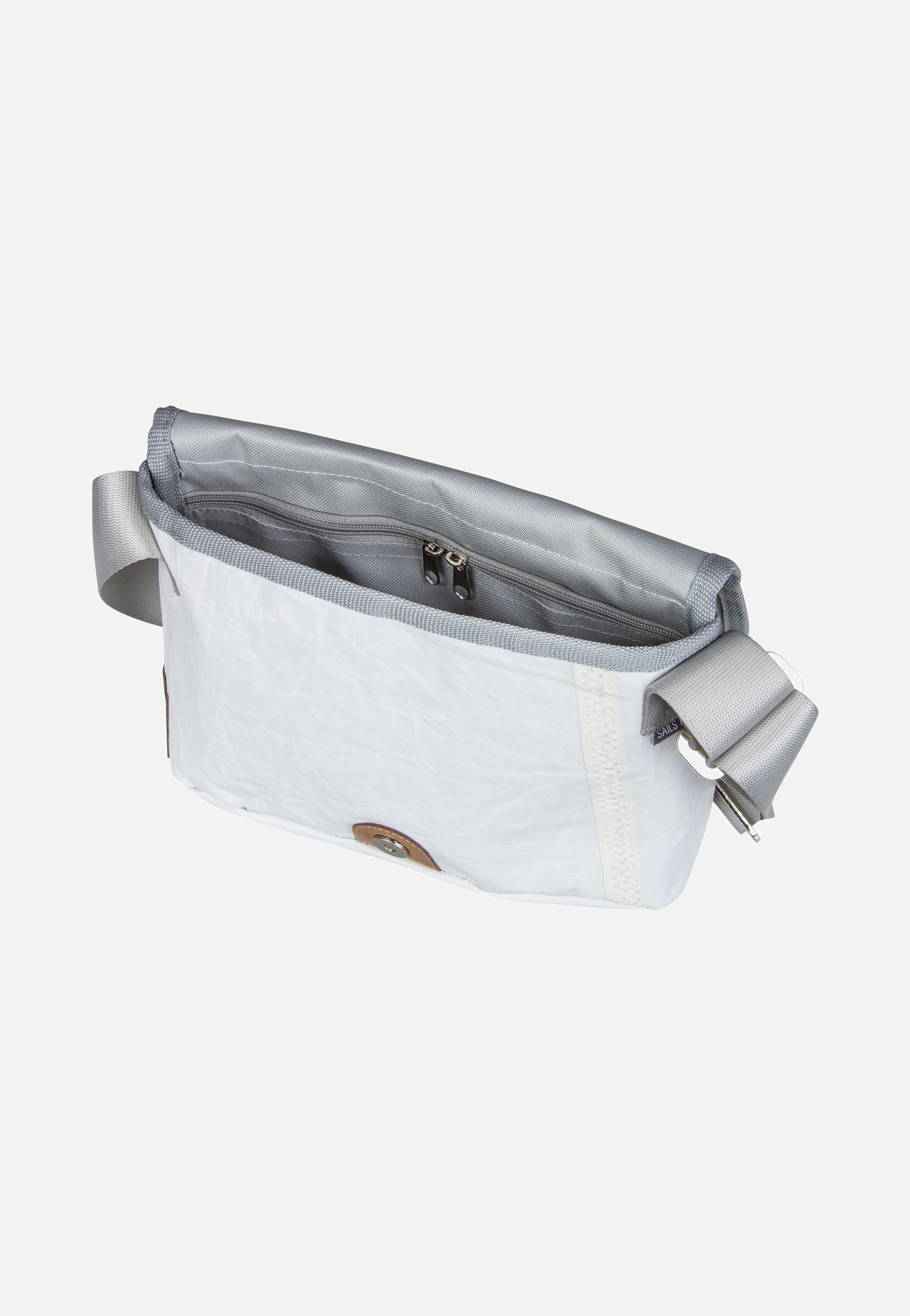 360Grad - Perle Stencil-Weiß/Grau - Messenger Bag | Women-Image