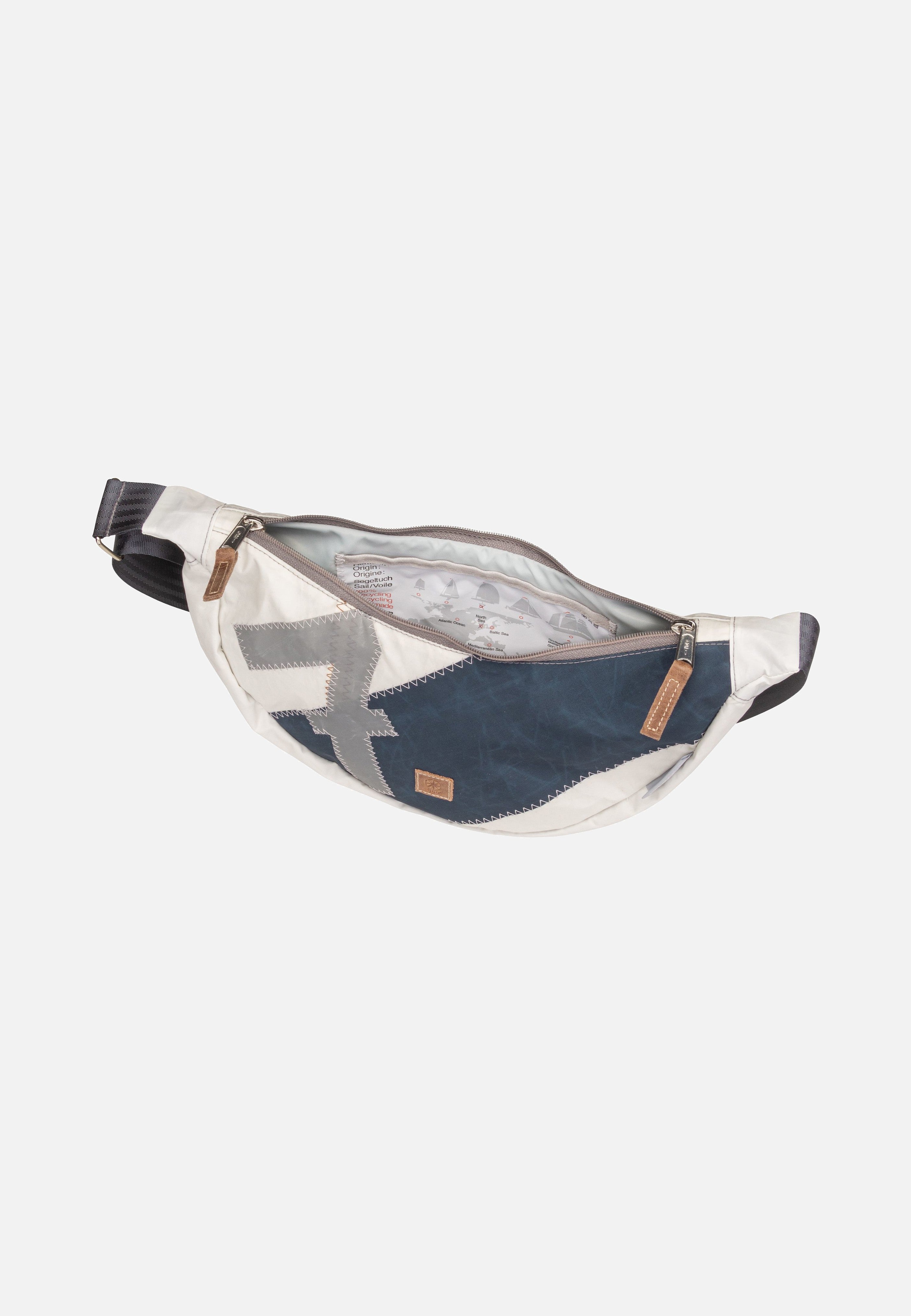 360Grad - Roop Weiß/Blau mit grauer Zahl - Sling Bag | Neutral-Image