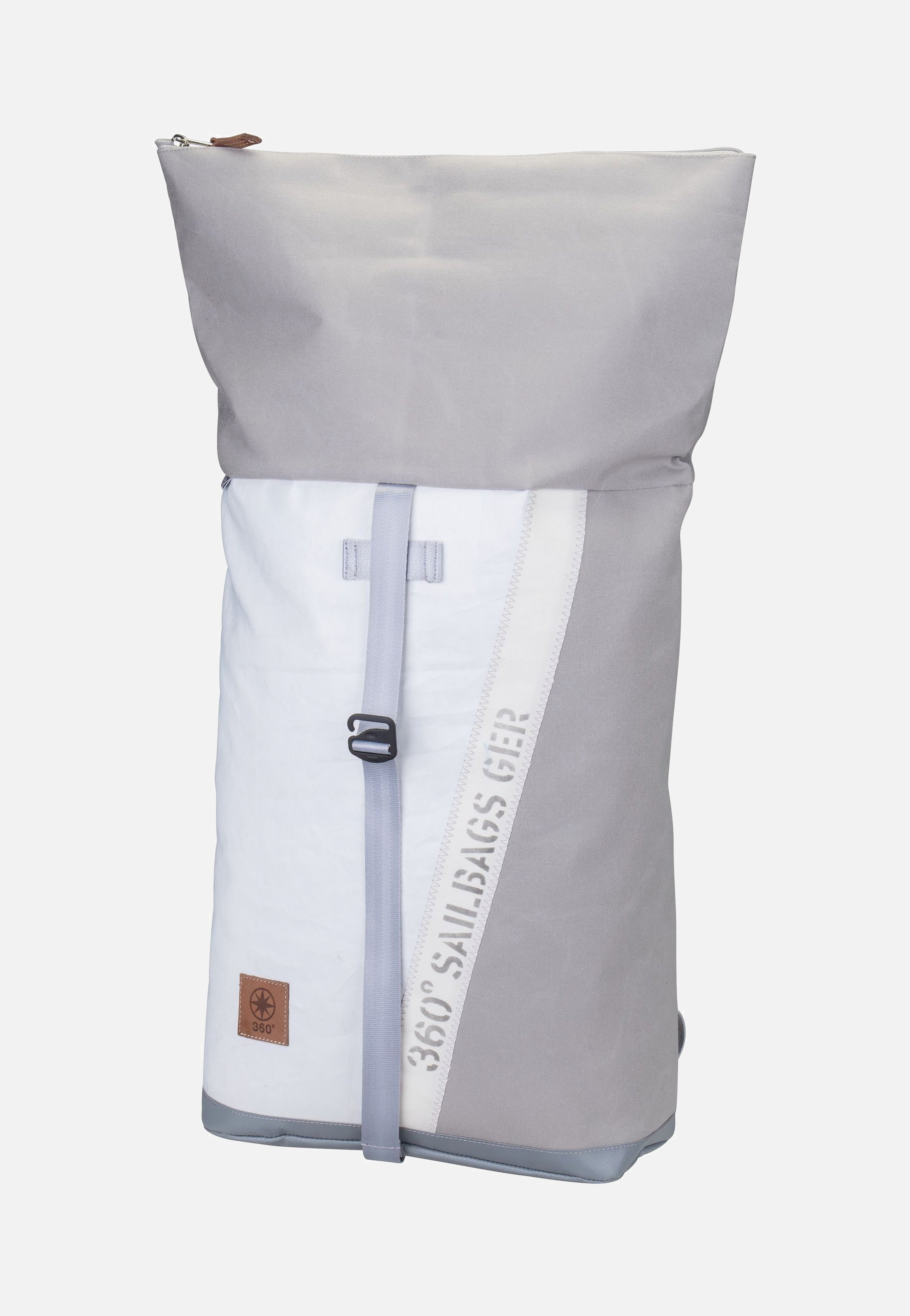 360Grad - Tide Stencil-Weiß/Grau - Rolltop Backpack | Neutral-Image