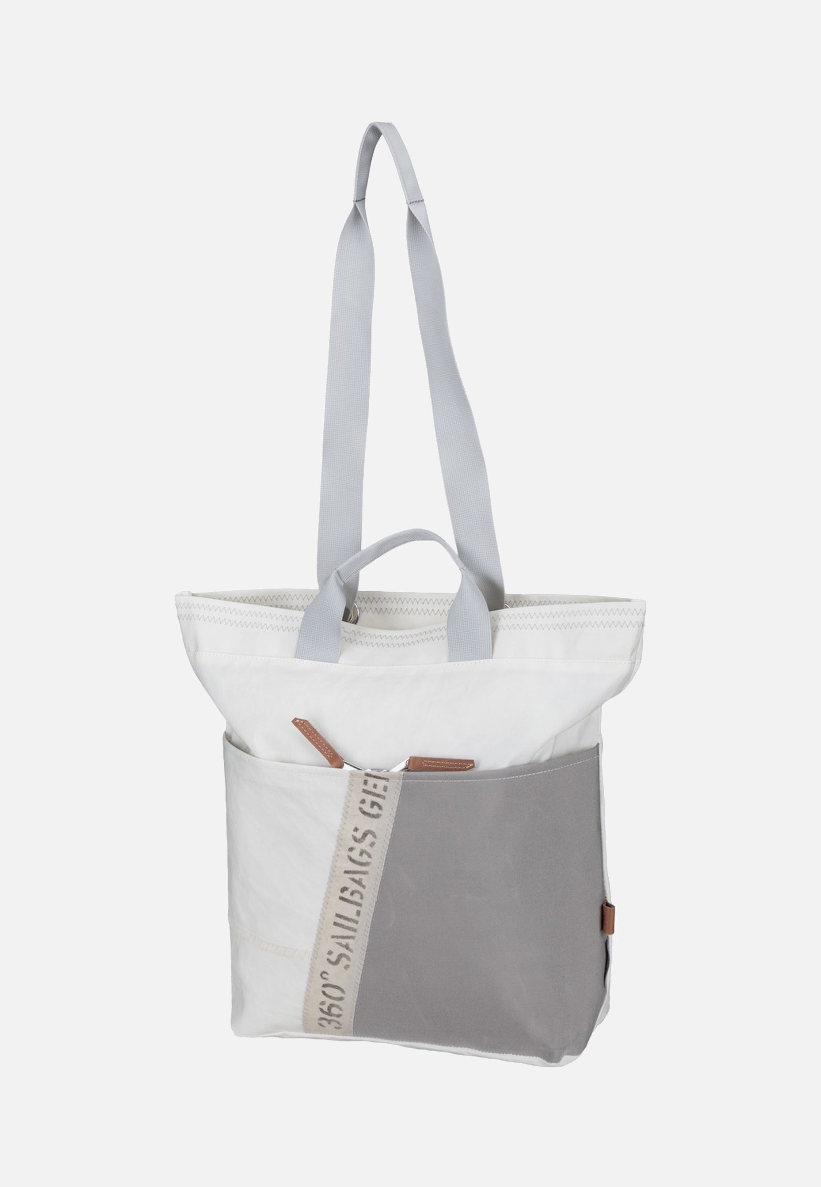360Grad Kaje Stencil Weiss/Grau Backpack
