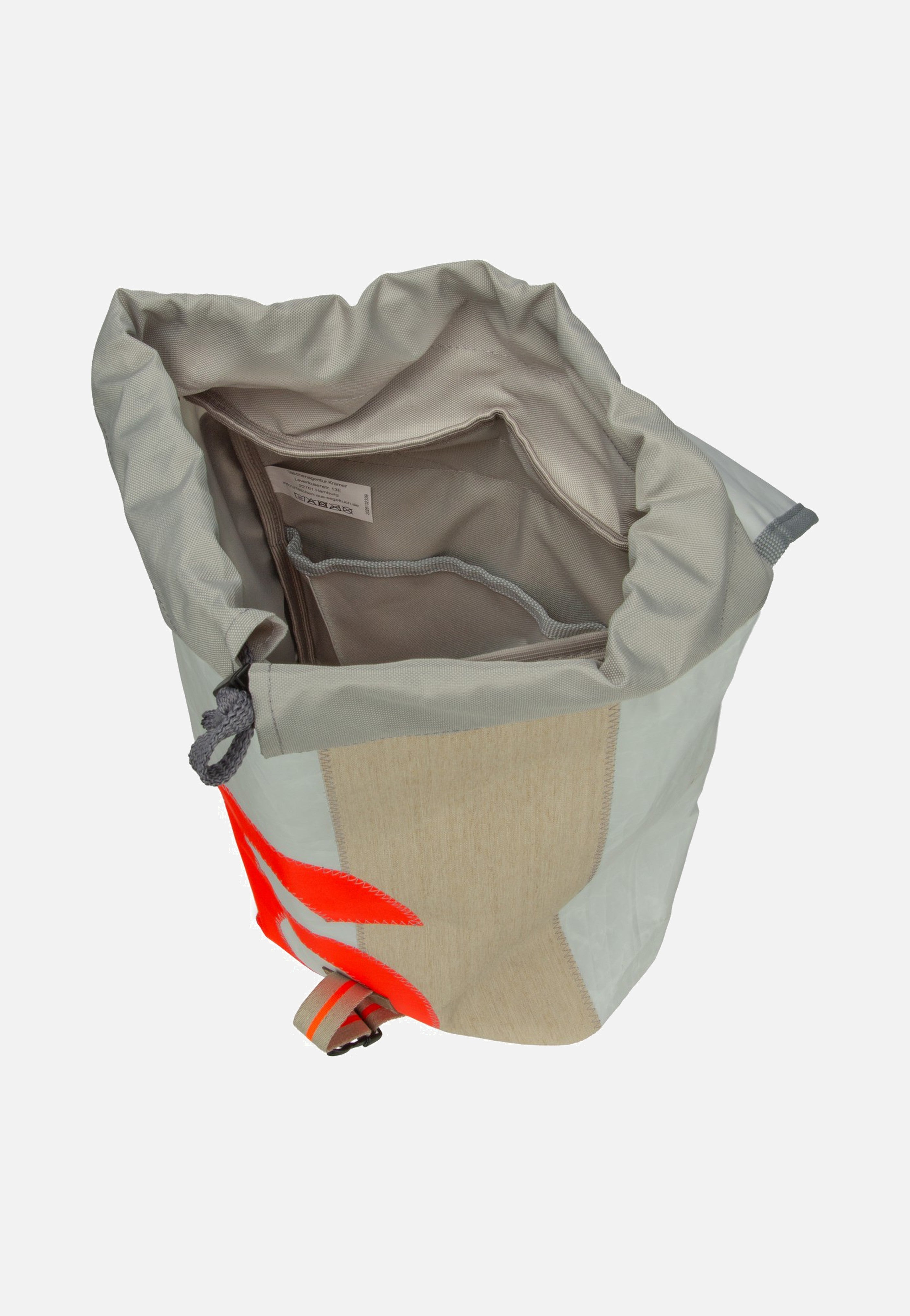 360Grad Landgang Mini Weiss/Grau Backpack