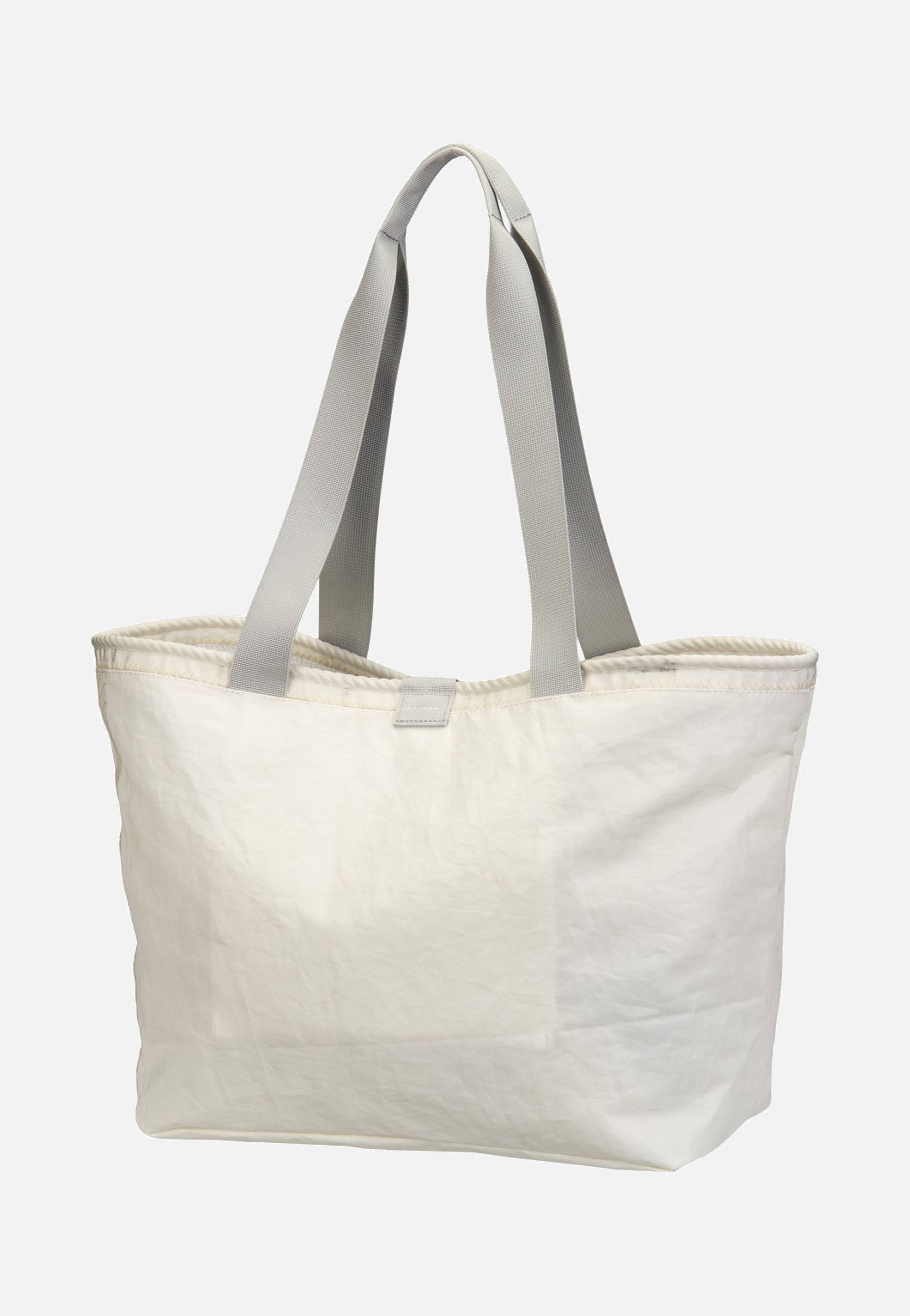 360Grad Watt Stencil Weiss/Grau Shopper