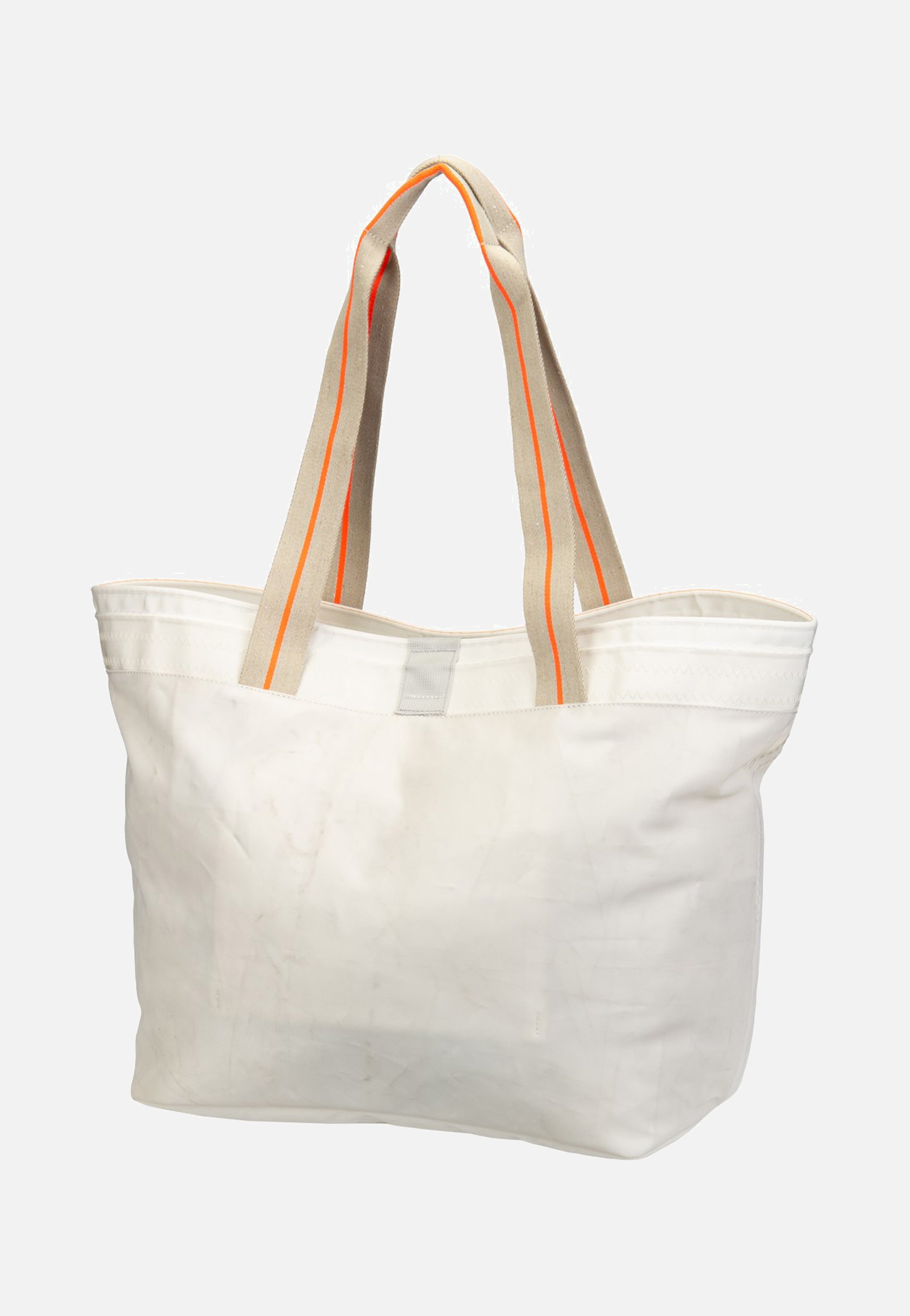 360Grad Watt Weiss/Sand/Zahl Orange Shopper