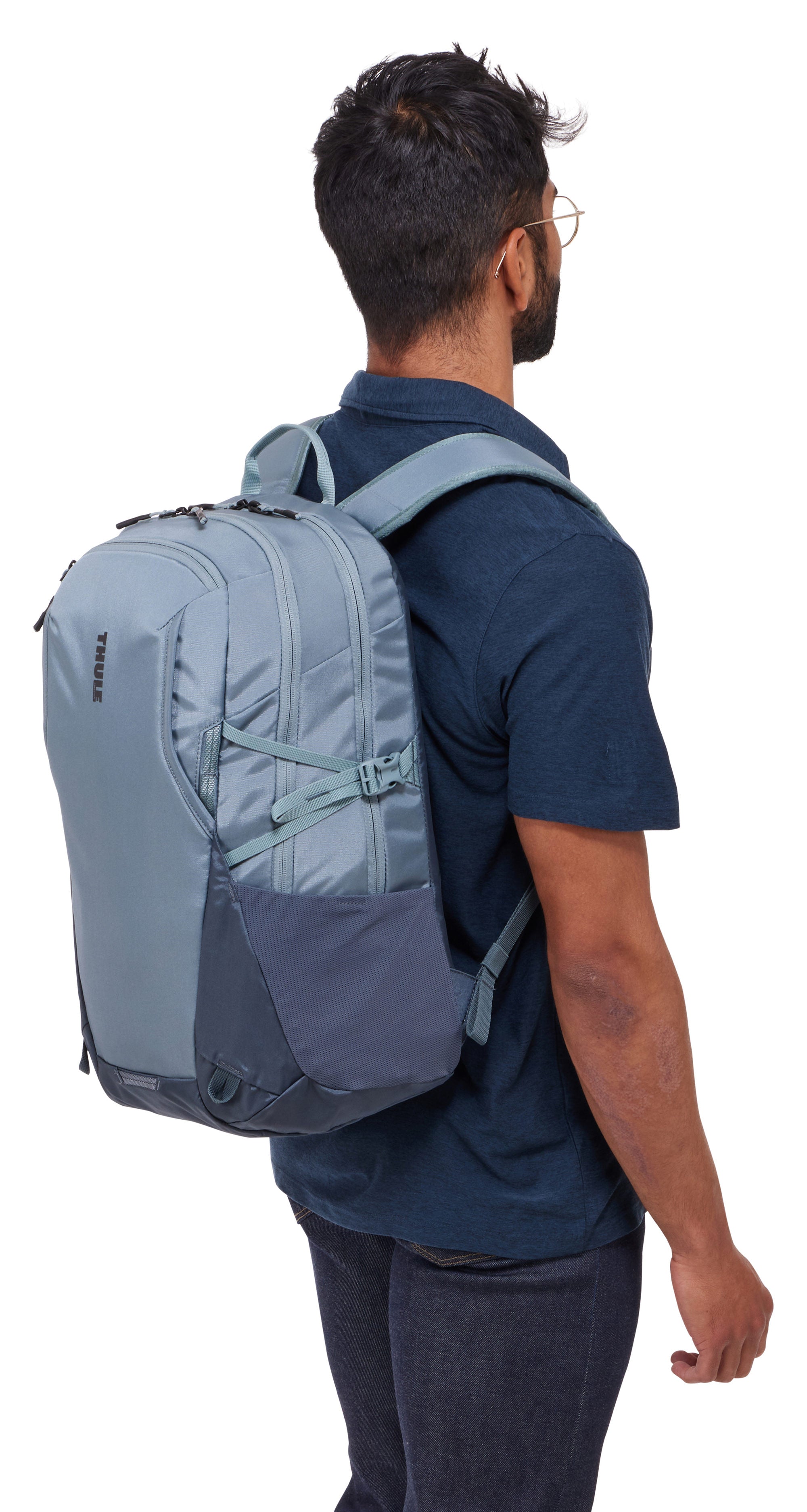 Thule EnRoute 23L Pelican/Vetiver Mochila – Vista Silueta