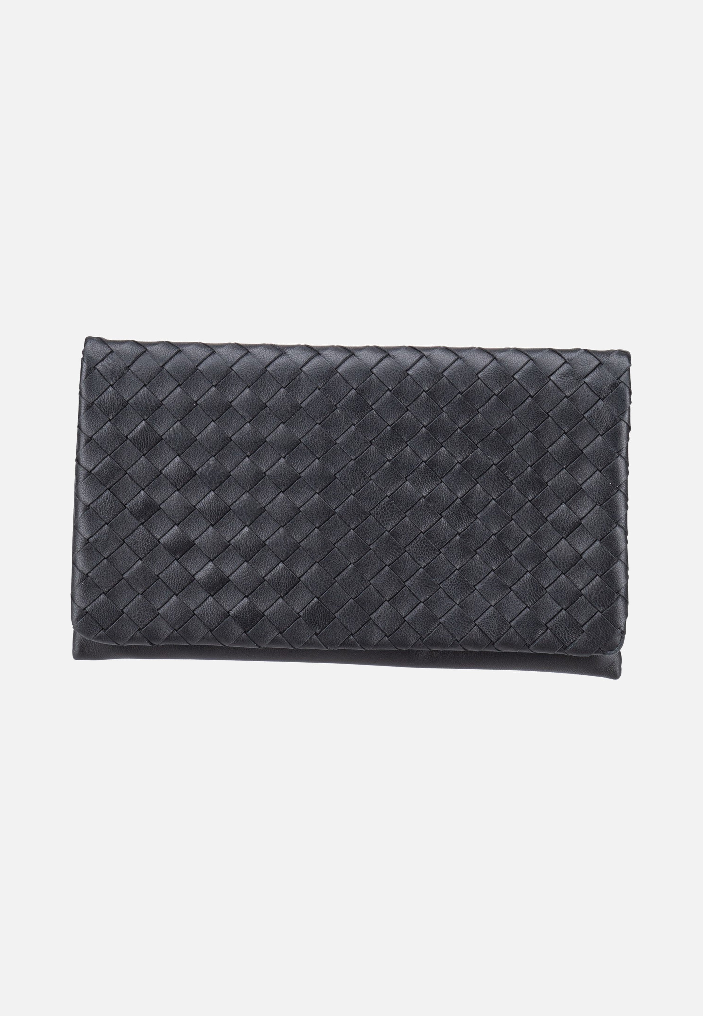 abro - Clutch Piuma Weaving Black/Nickel - Clutch | Neutral-Image