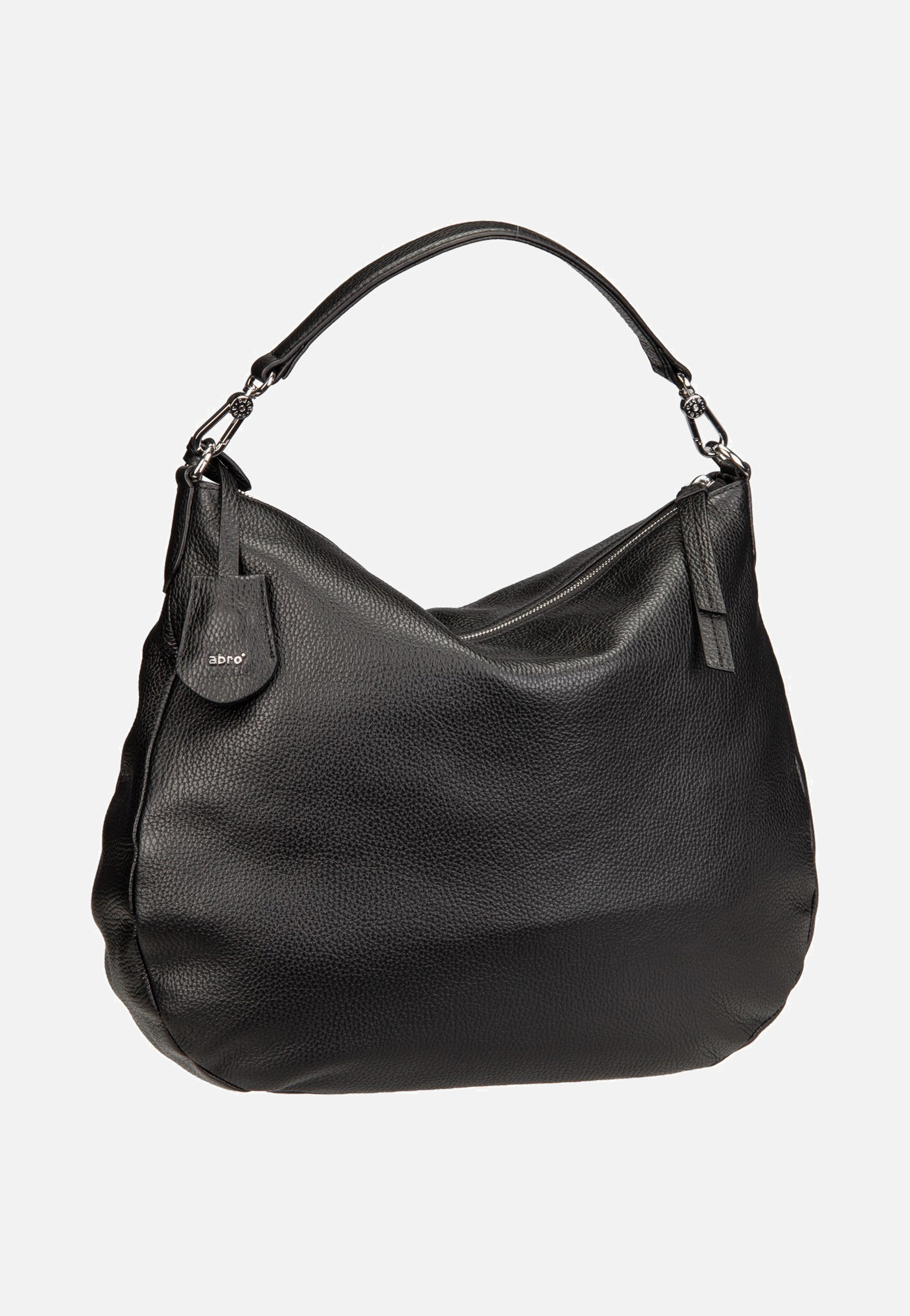 abro - Juna Big Black/Nickel - Hobo Bag | Neutral-Image