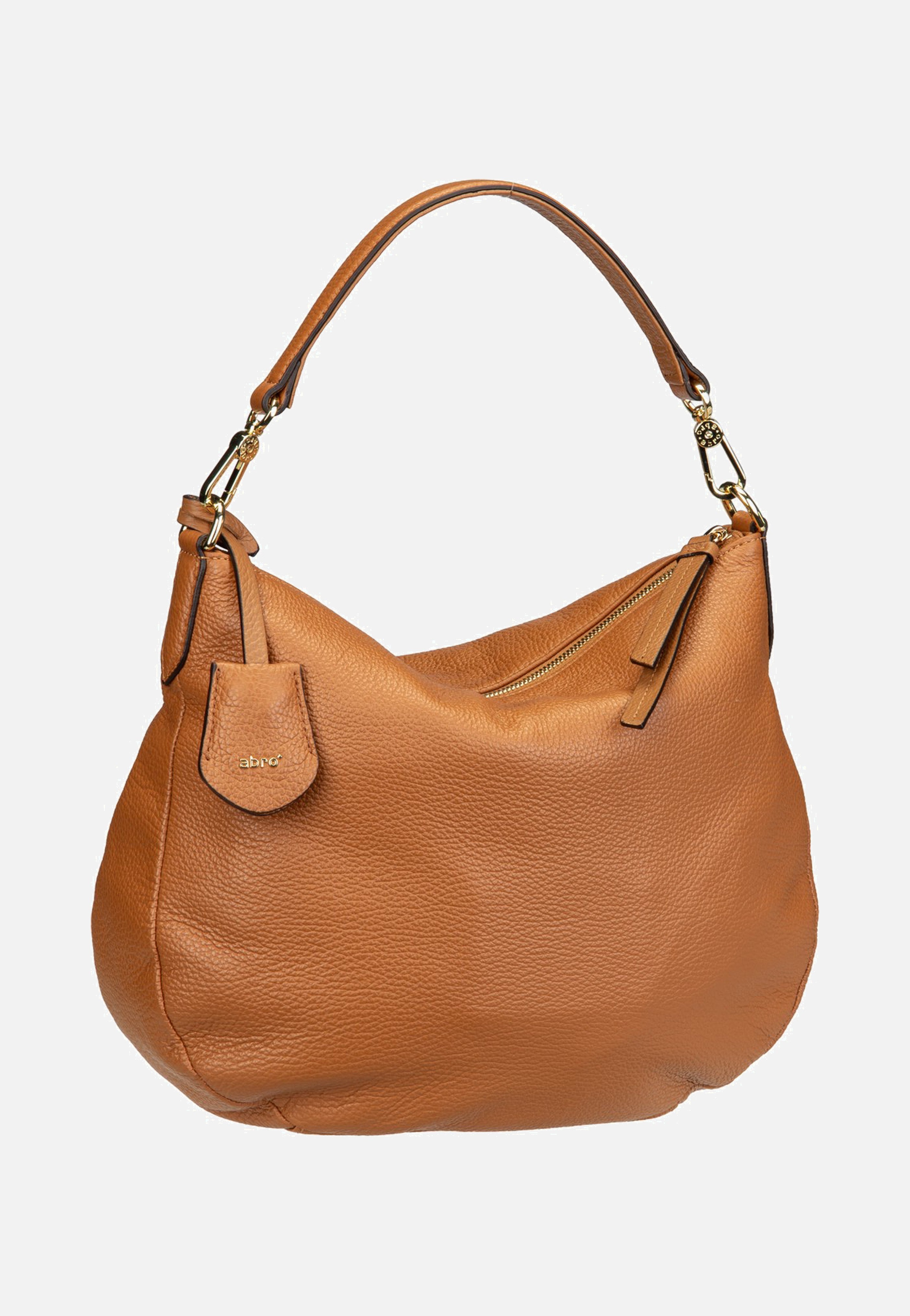 abro - Juna Small Cuoio - Hobo Bag | Neutral-Image