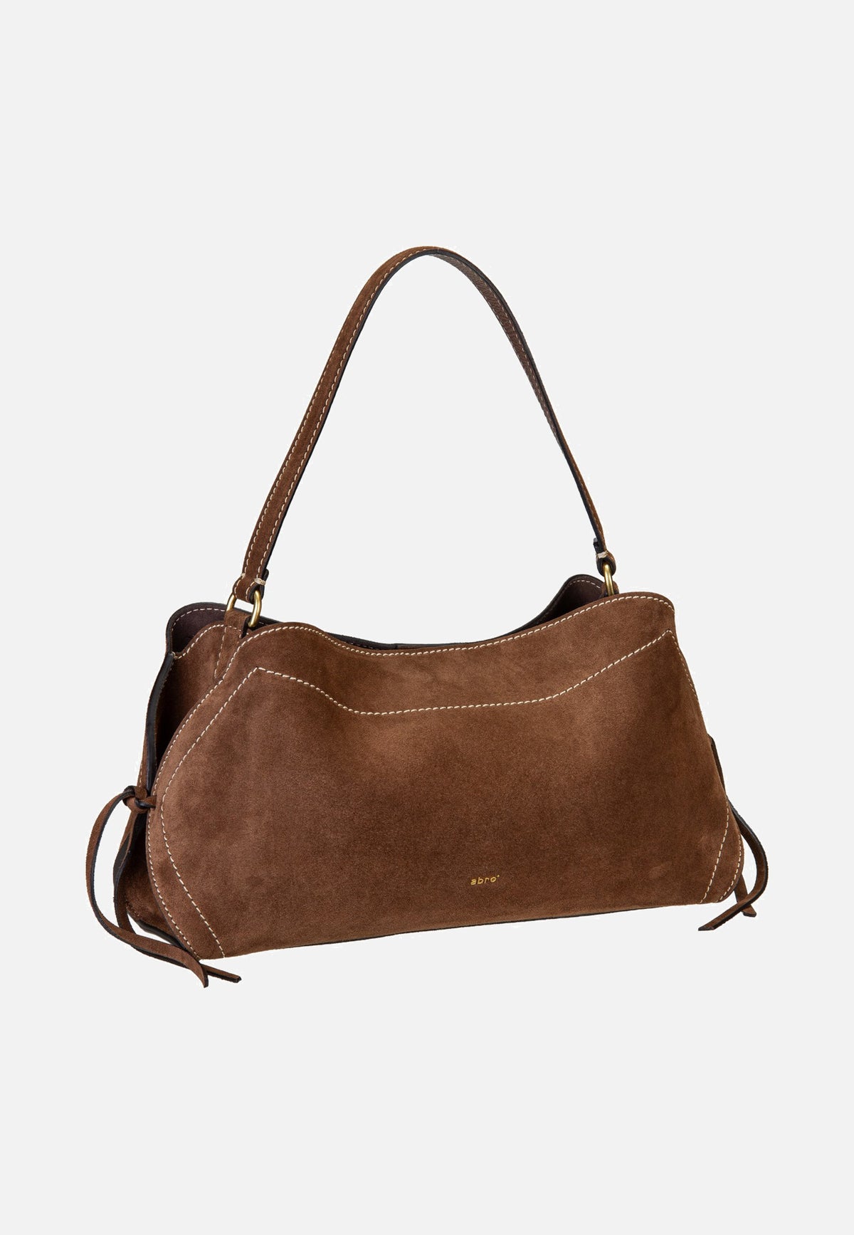 abro Necessity Small Wood Handle Bag