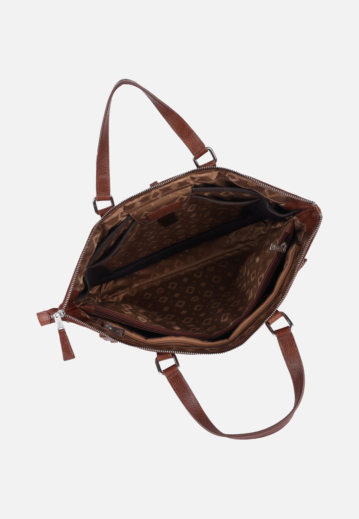 Adax Napoli Sasha 17" Caramel Briefcase