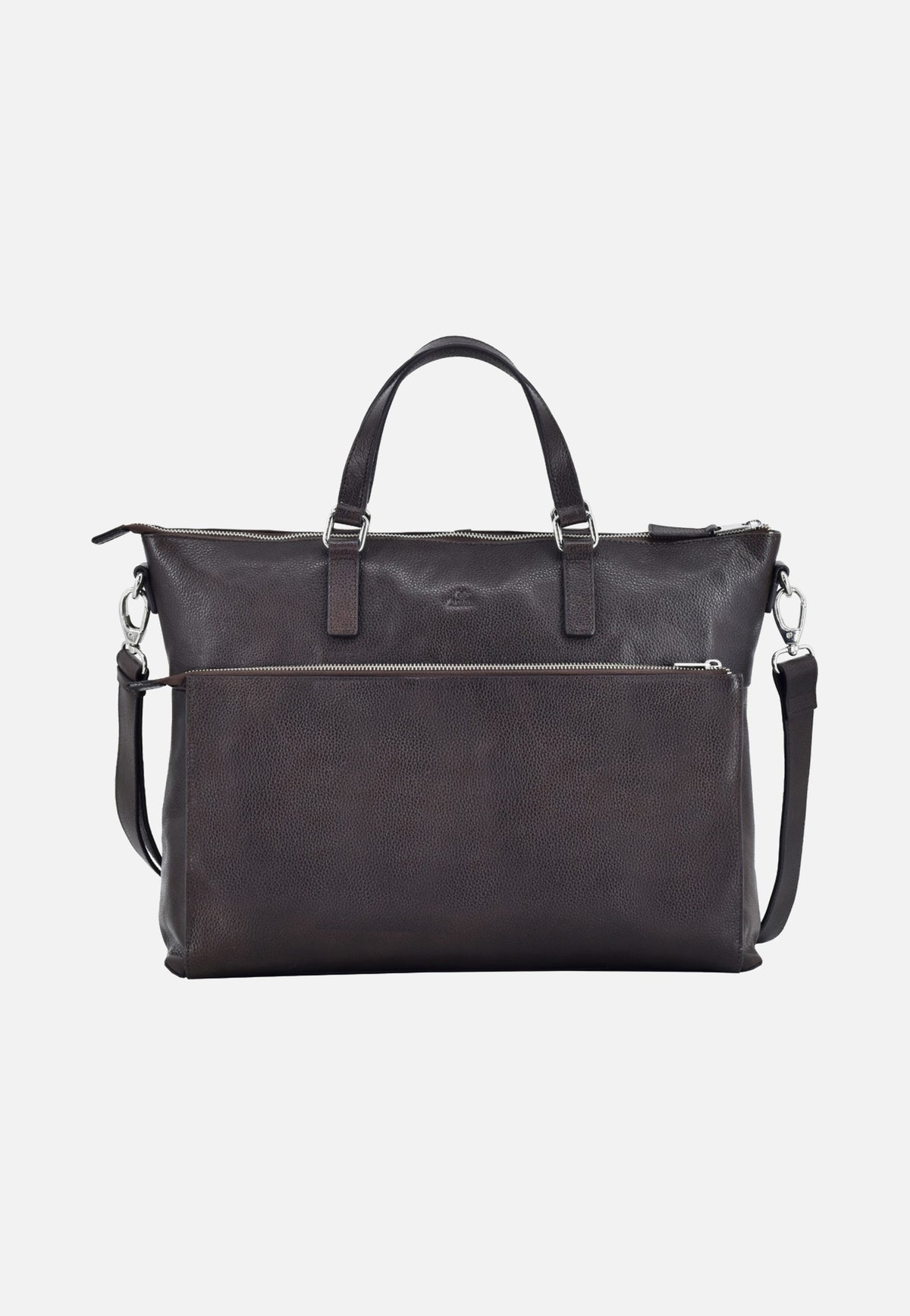 Adax Napoli Sasha 17" Dark Brown Briefcase