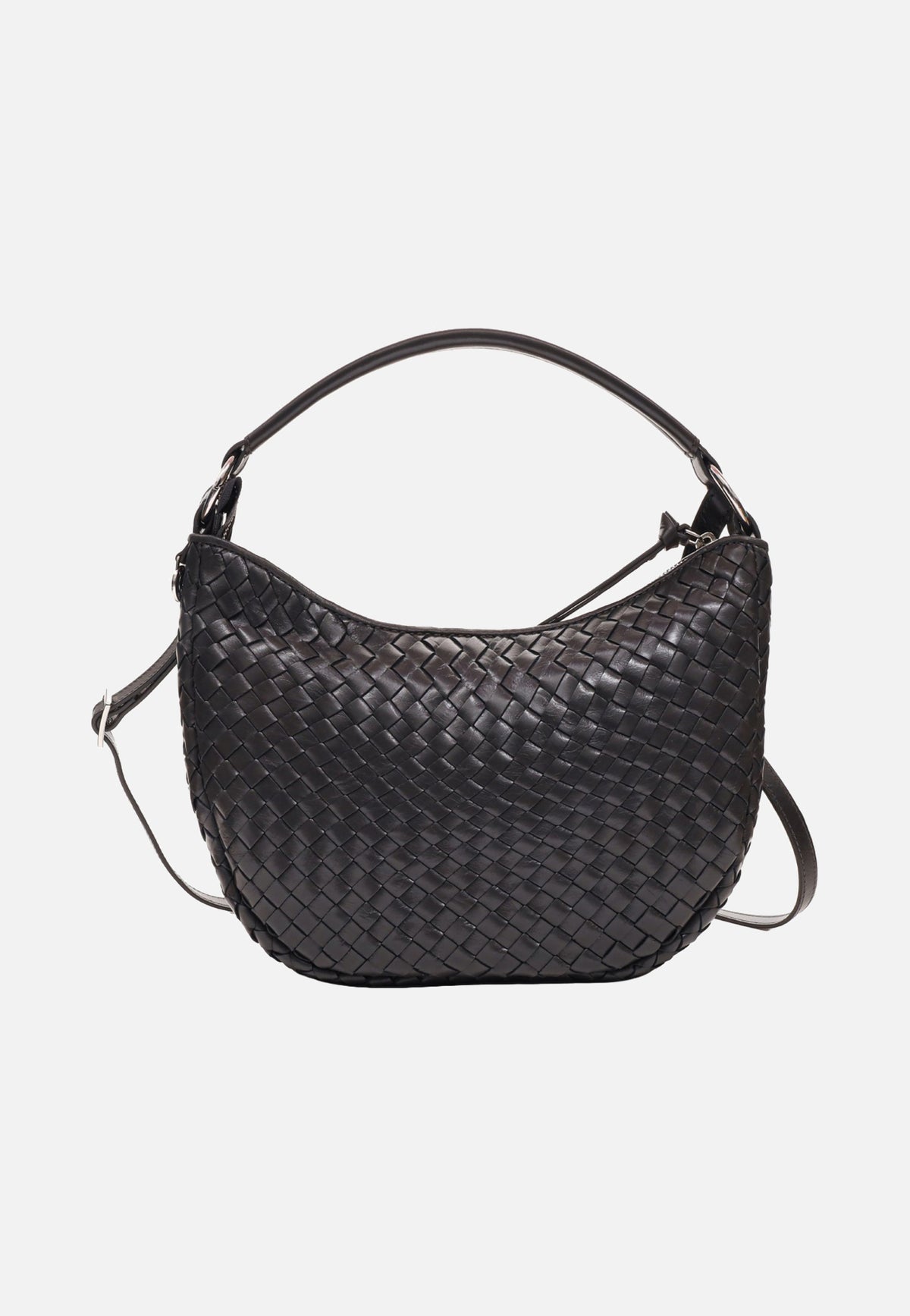 Adax Salerno Marlin Charcoal Hobo-tas