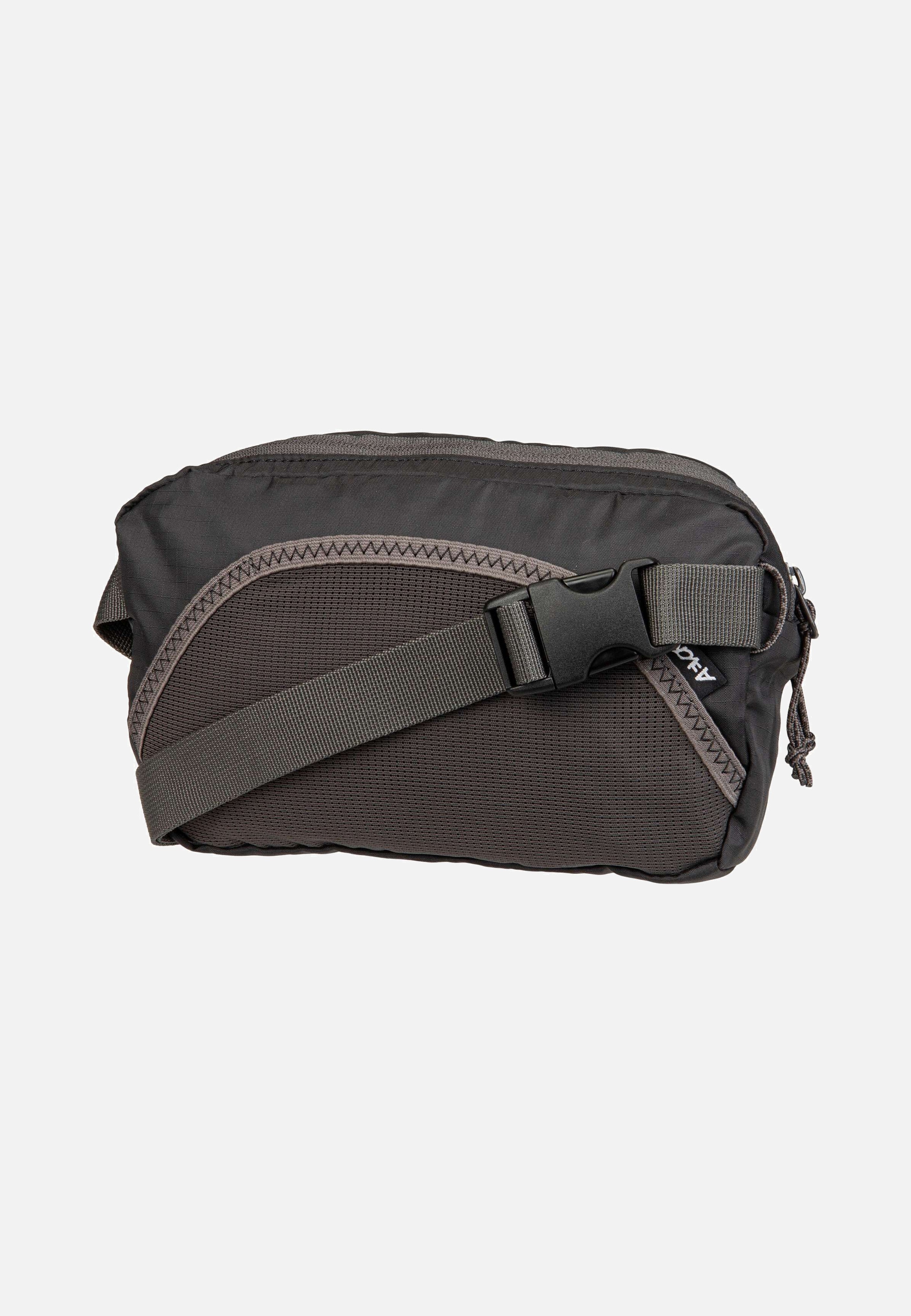 AEVOR Hip Bag Ease Ripstop Black Charcoal Fanny Pack