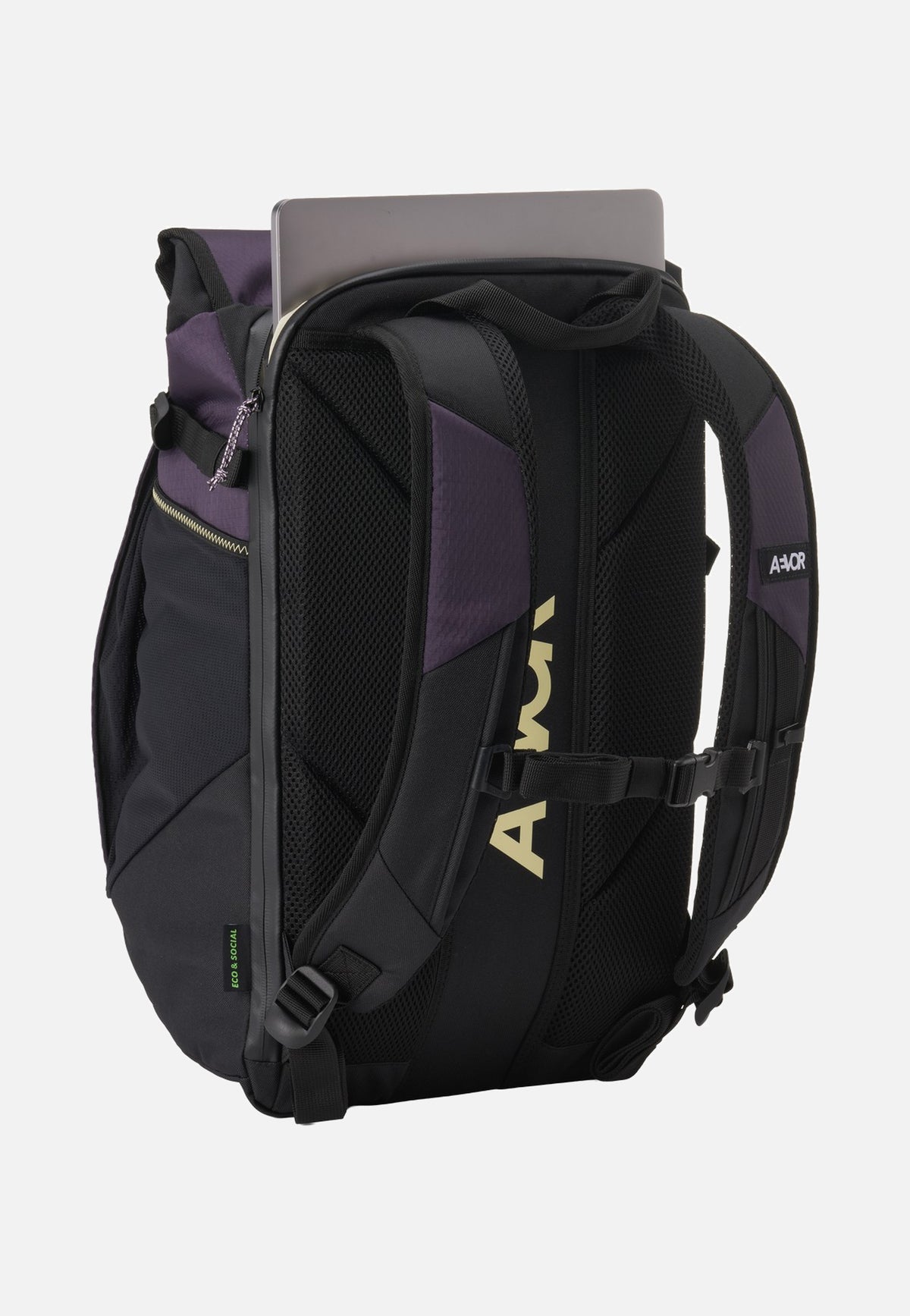 AEVOR Roll Pack Proof Phantom Purple Mochila enrollable