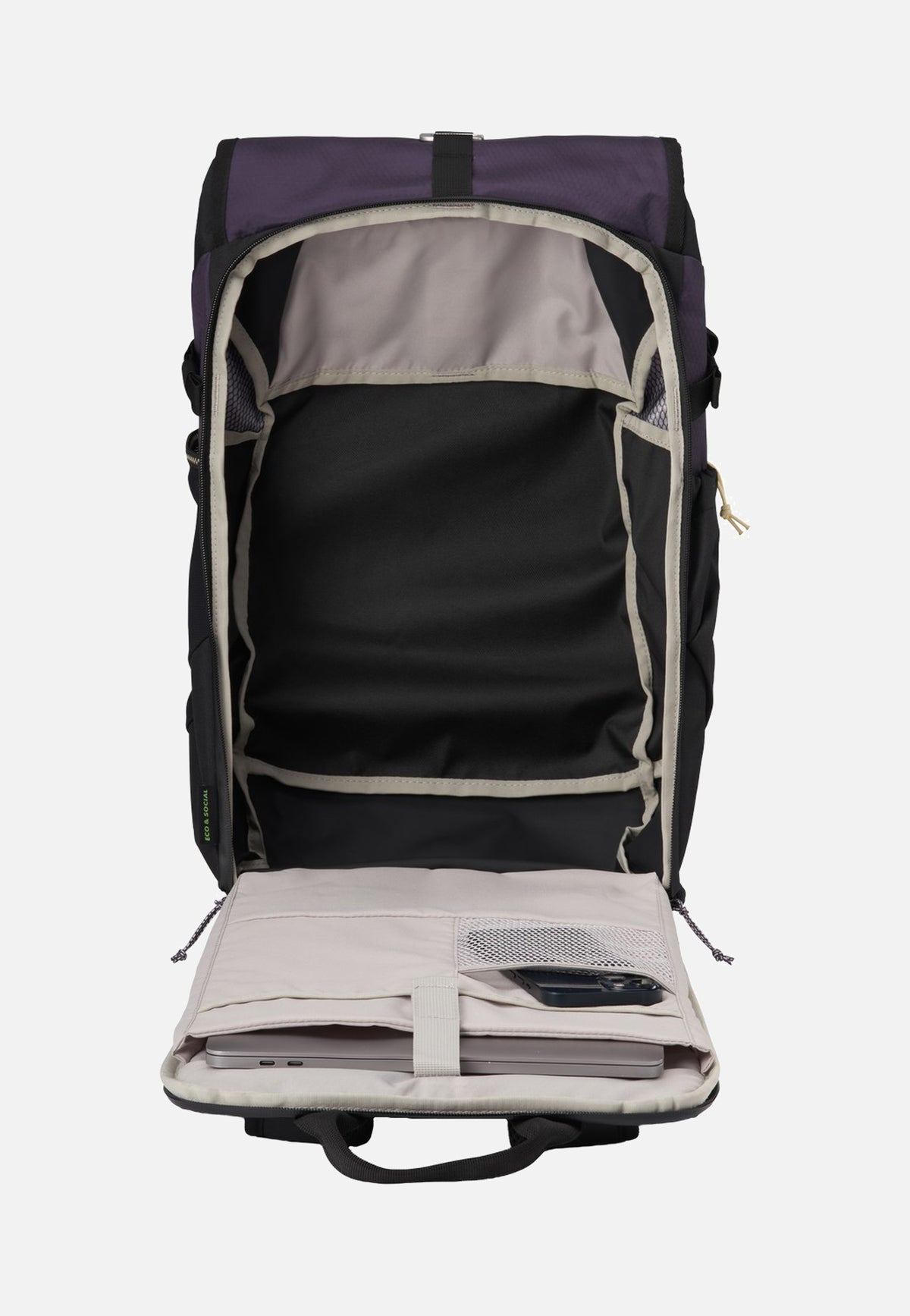AEVOR Roll Pack Proof Phantom Purple Mochila enrollable
