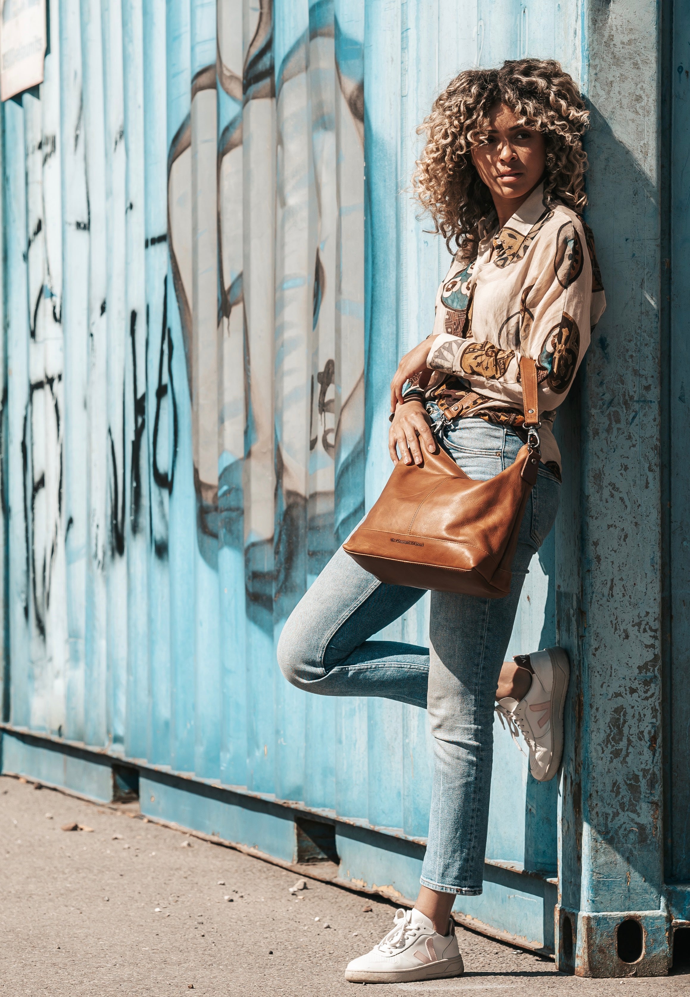 The Chesterfield Brand Amelia 0468 Cognac Hobo Bag