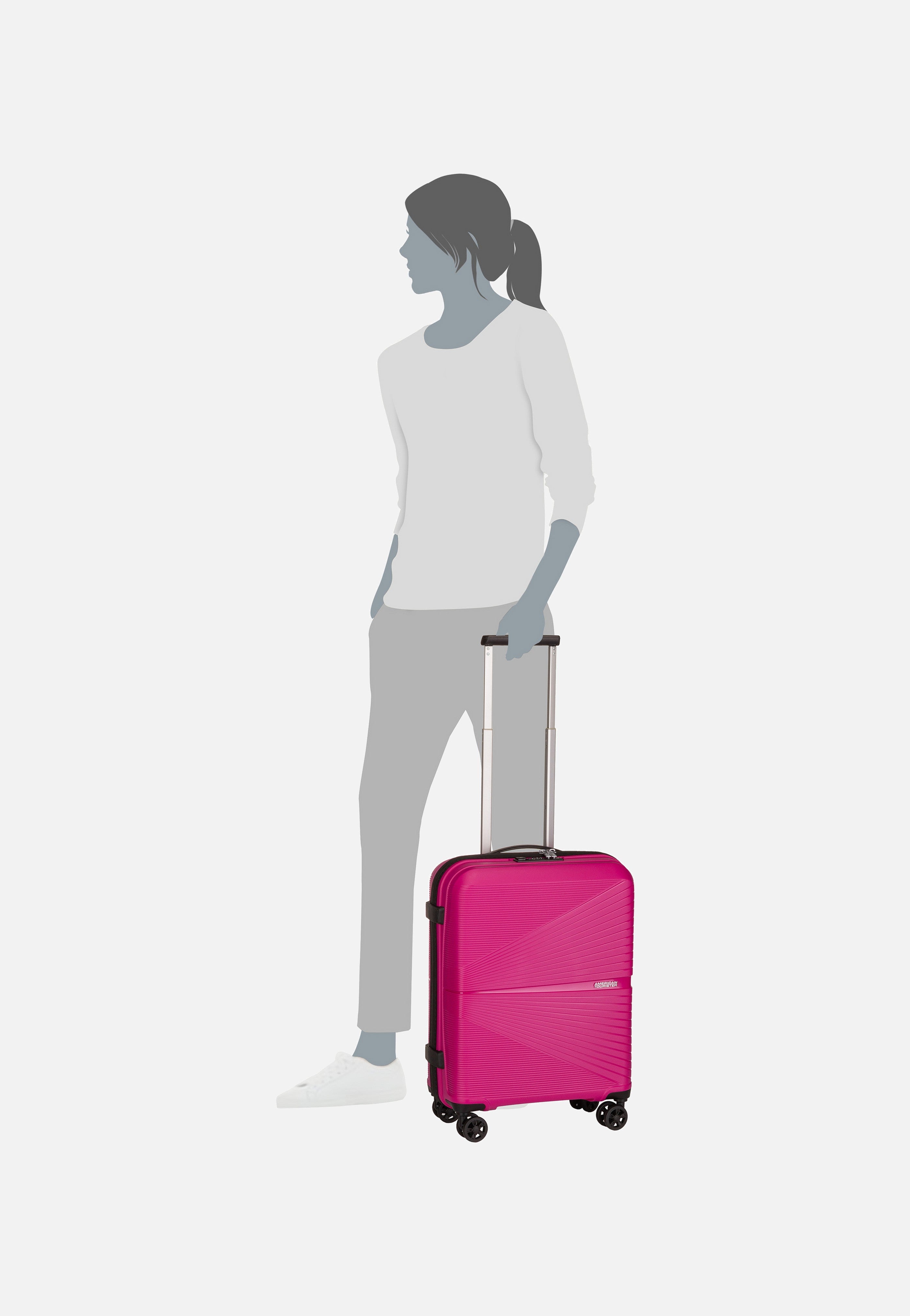 American Tourister - Airconic Spinner 55 Deep Orchid - Suitcase | Neutral-Image