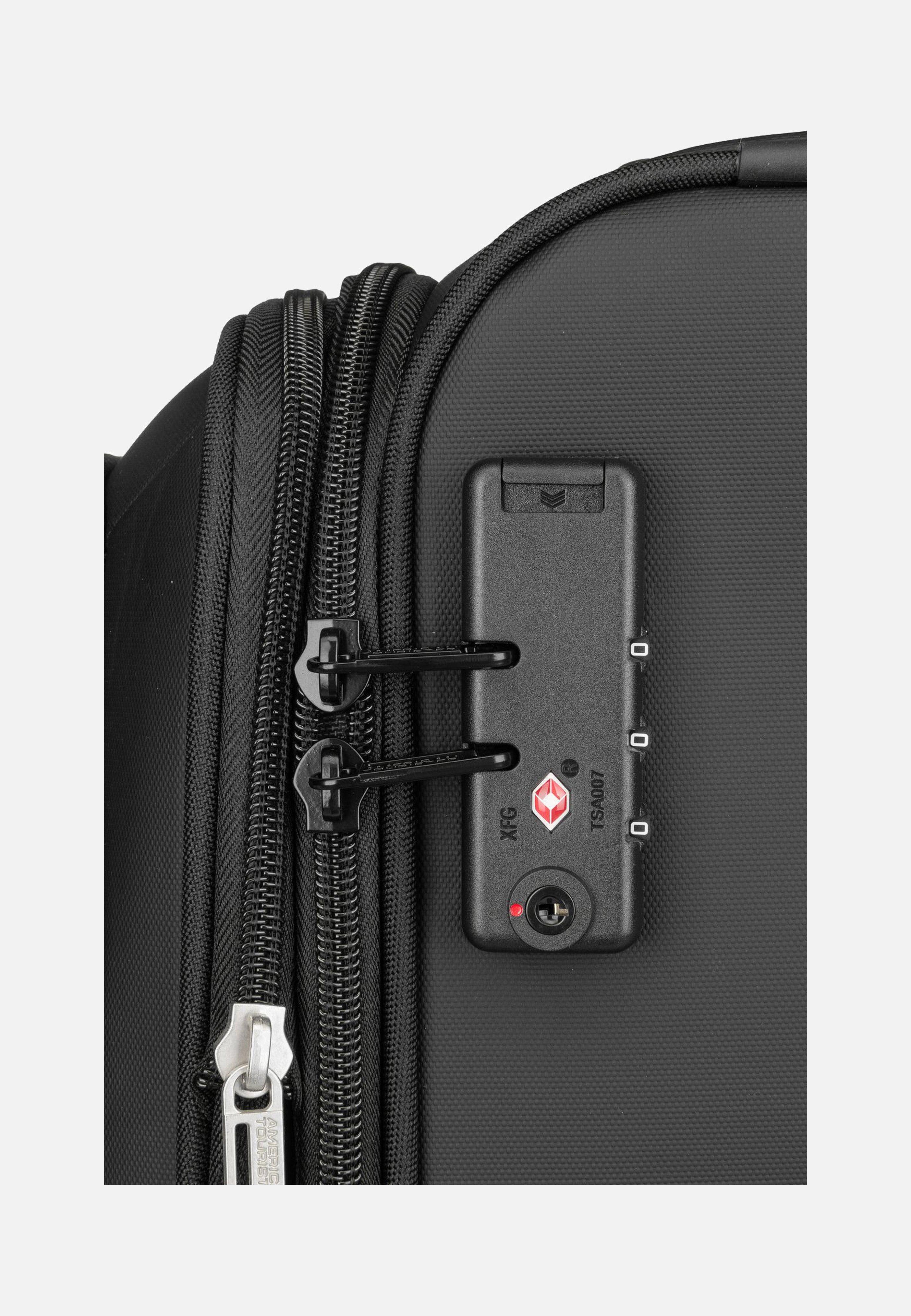 American Tourister - Daring Dash Spinner S EXP Black/Blue - Suitcase | Neutral-Image