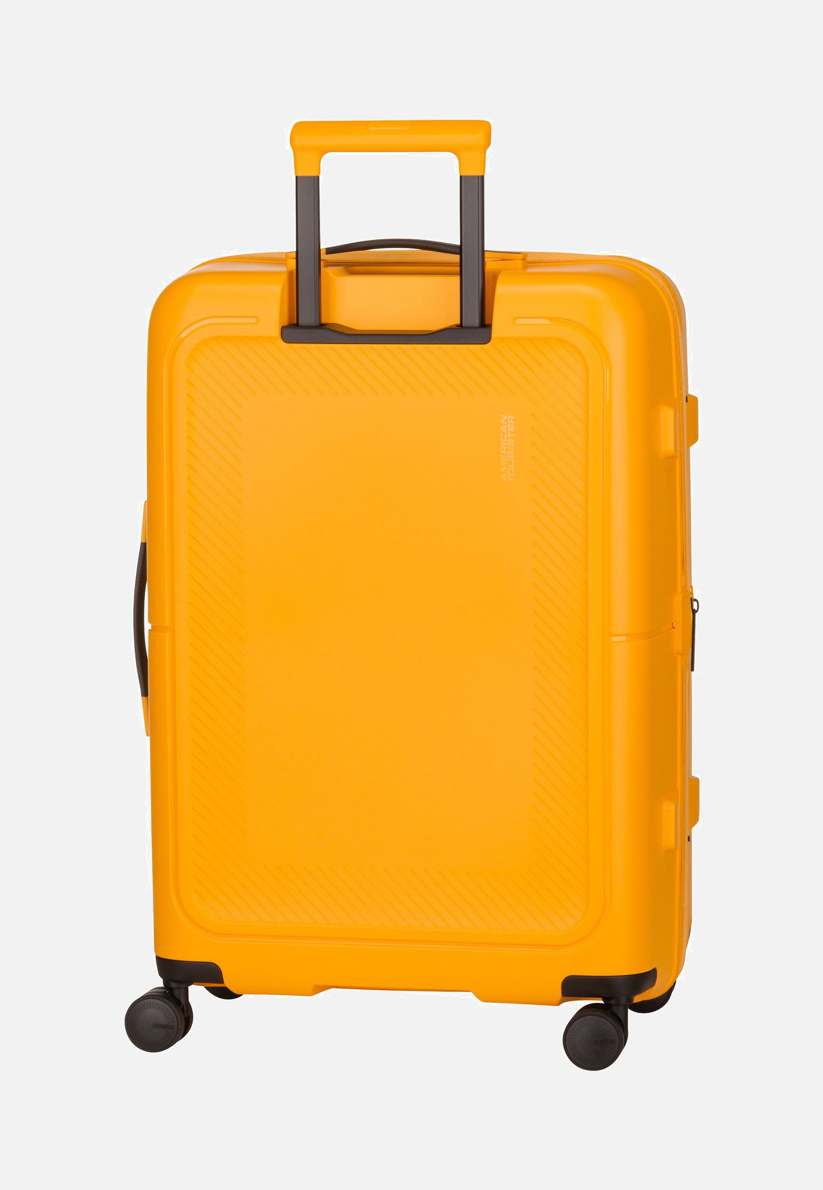 American Tourister Dashpop Spinner 67 EXP Golden Yellow Suitcase  