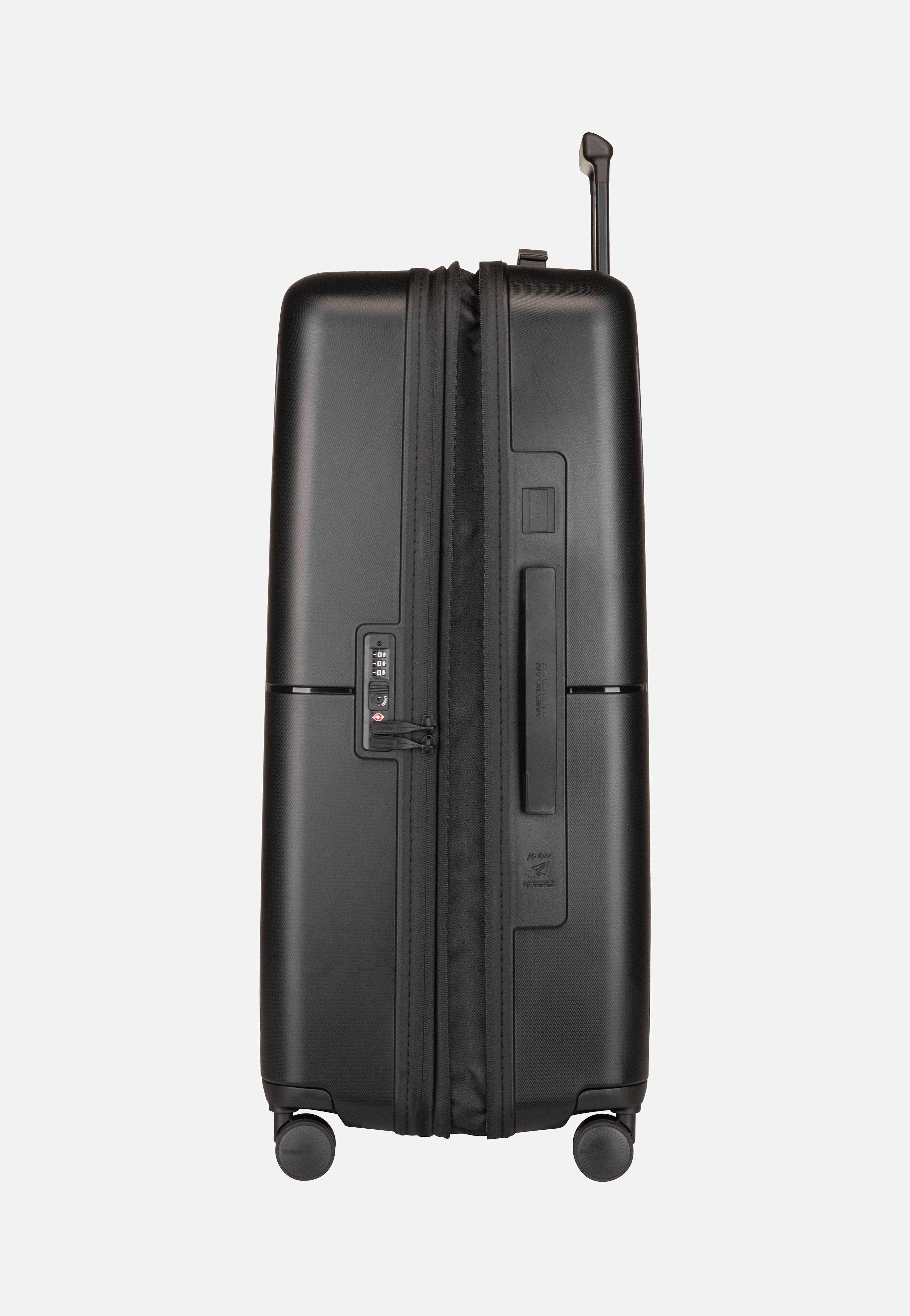 American Tourister Dashpop Spinner 77 EXP True Black Suitcase