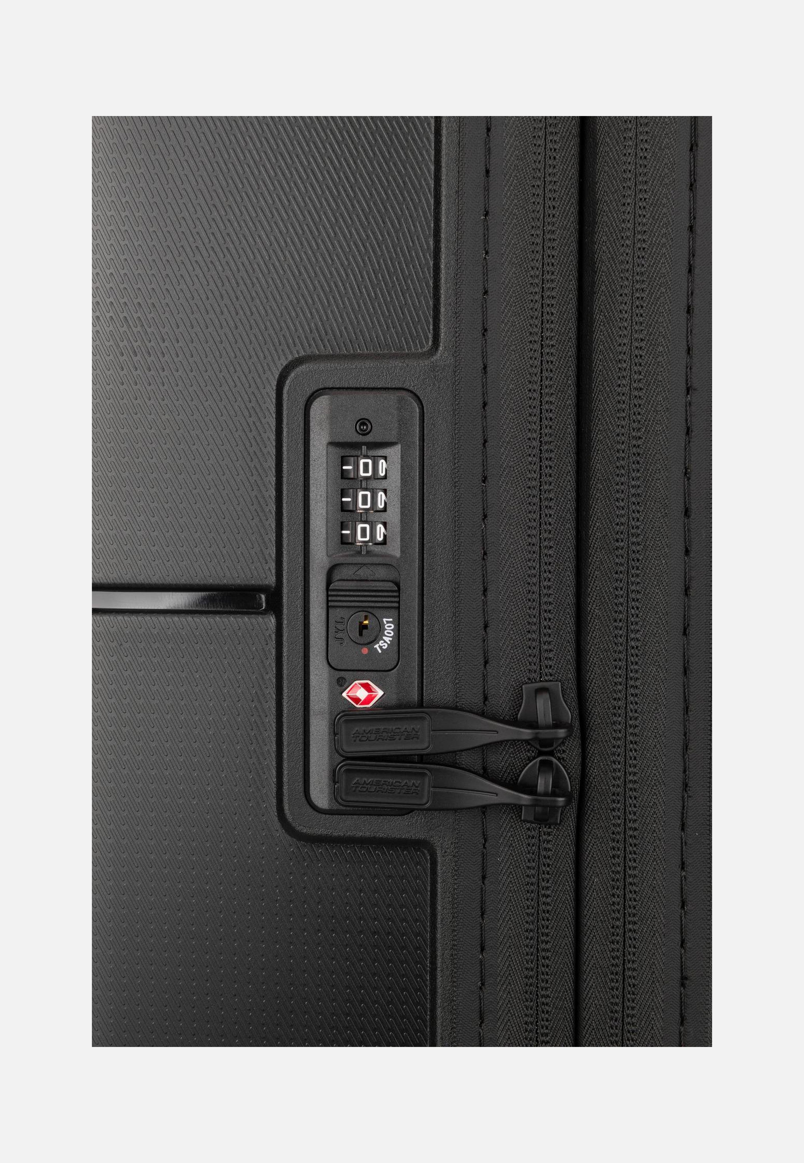 American Tourister Dashpop Spinner 77 EXP True Black Suitcase
