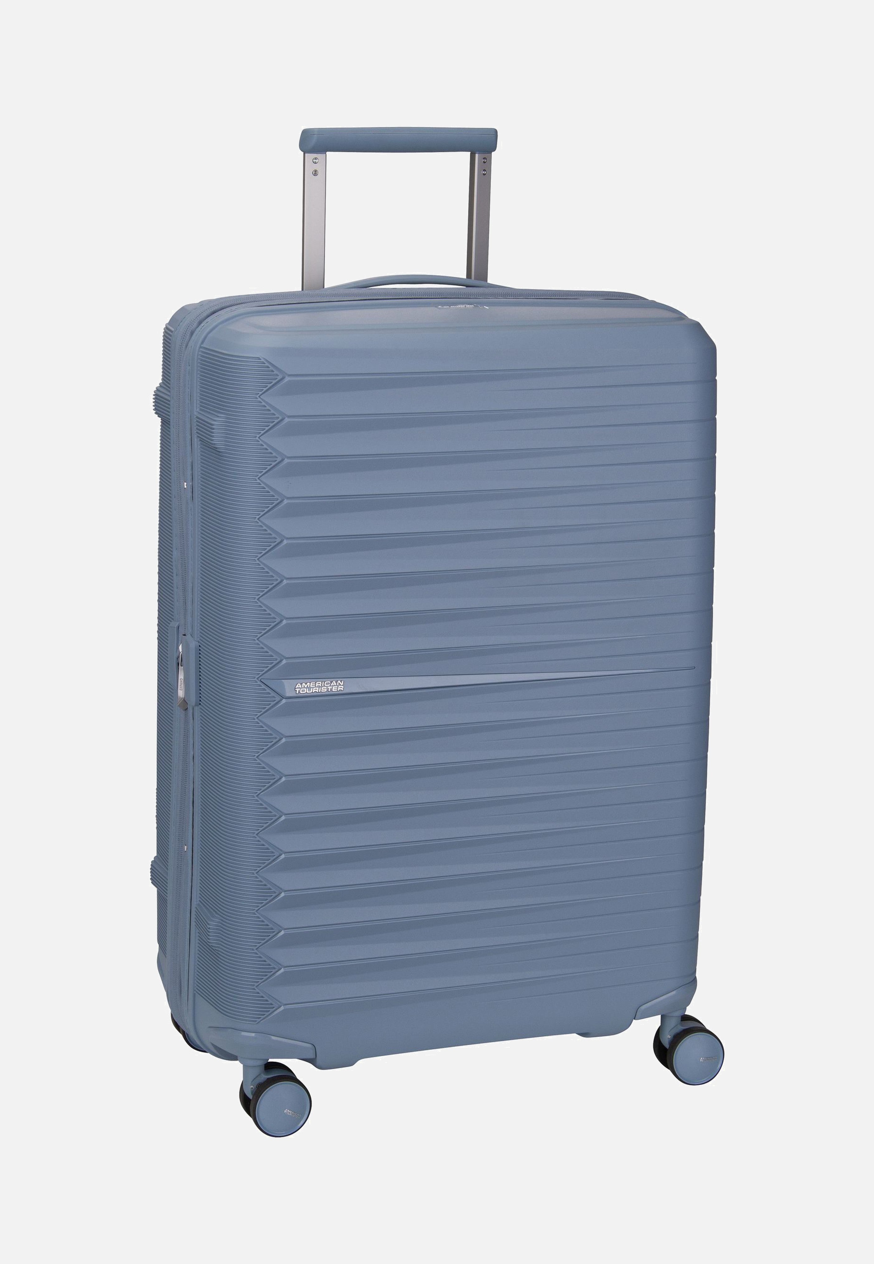 American Tourister Fastforward Spinner67 Steel Blue - Suitcase | Sakoi