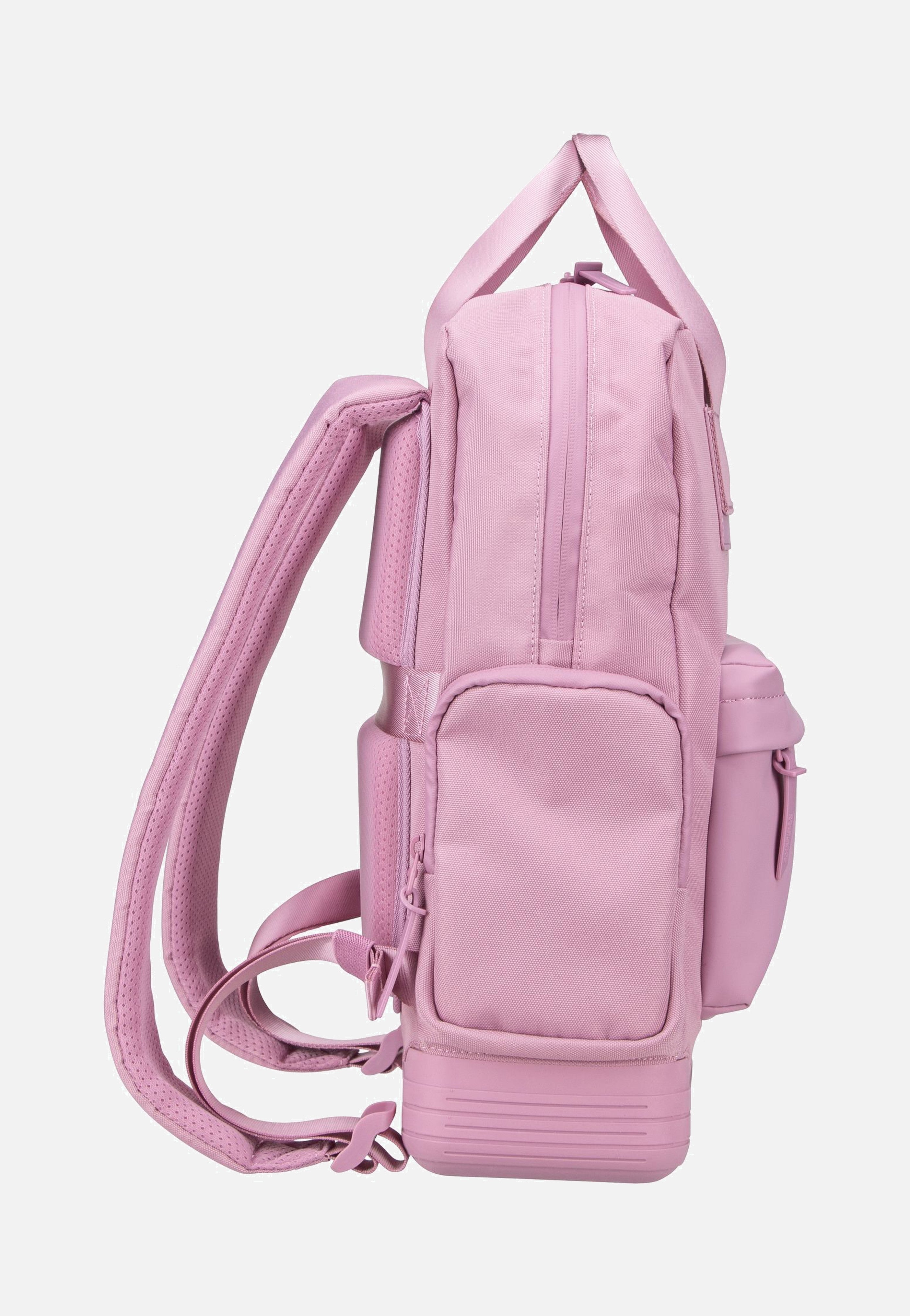 american touristor leather backpack American Tourister Soulpack Business BP Tote 15.0 Lilas Pink - Backpack