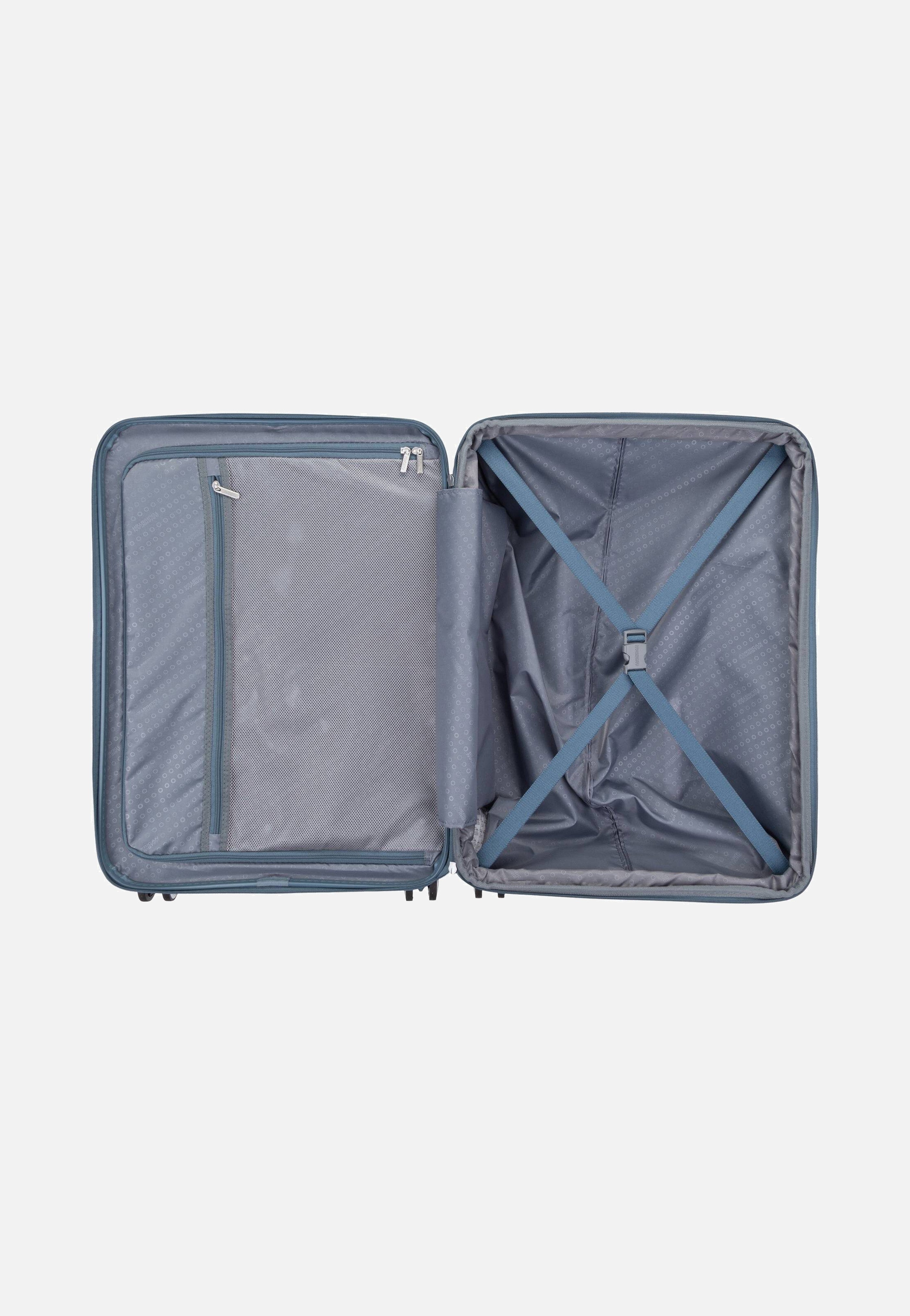 American Tourister - SoundBox Spinner 67 EXP Stone Blue - Suitcase | Neutral-Image