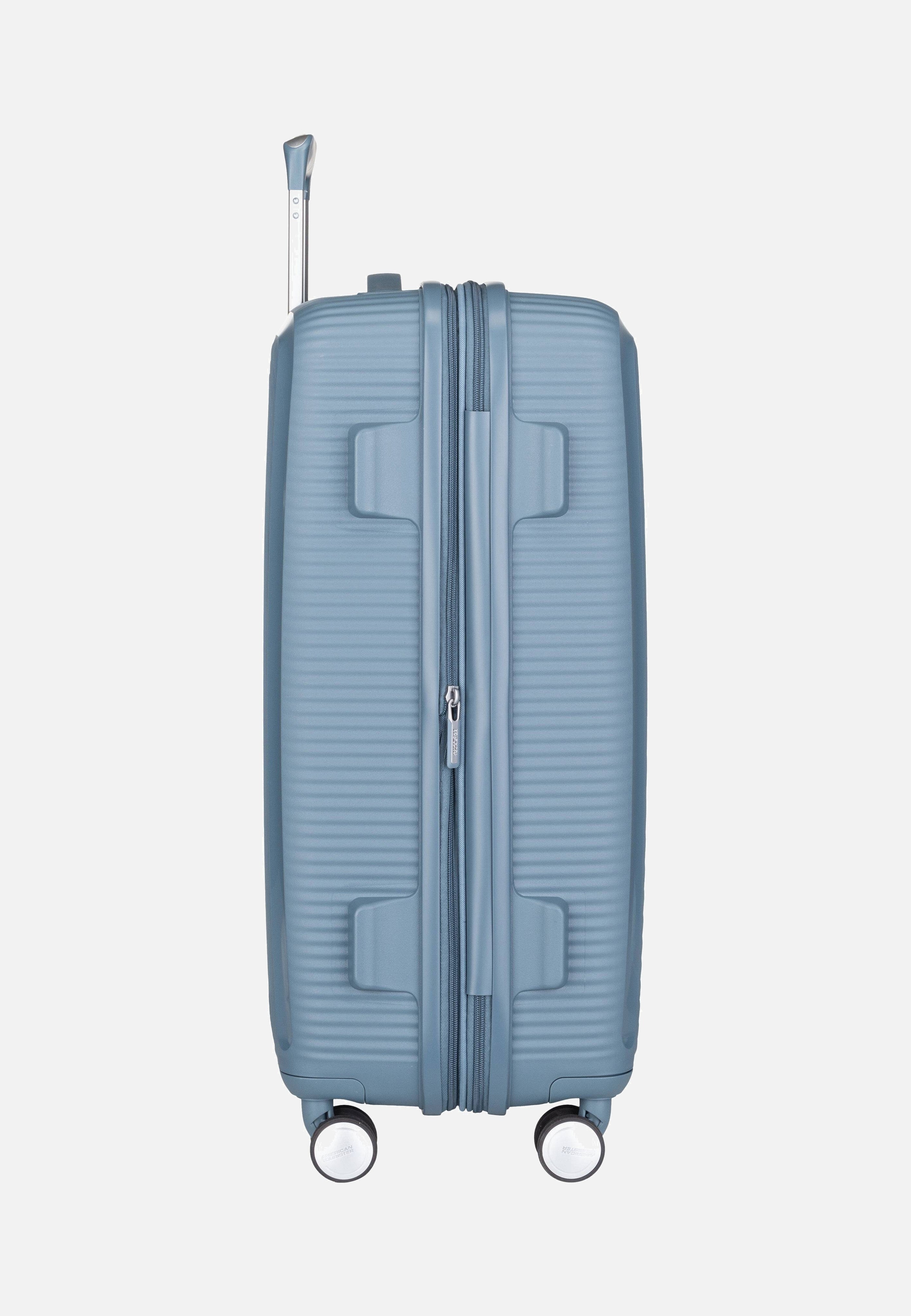 American Tourister - SoundBox Spinner 67 EXP Stone Blue - Suitcase | Neutral-Image