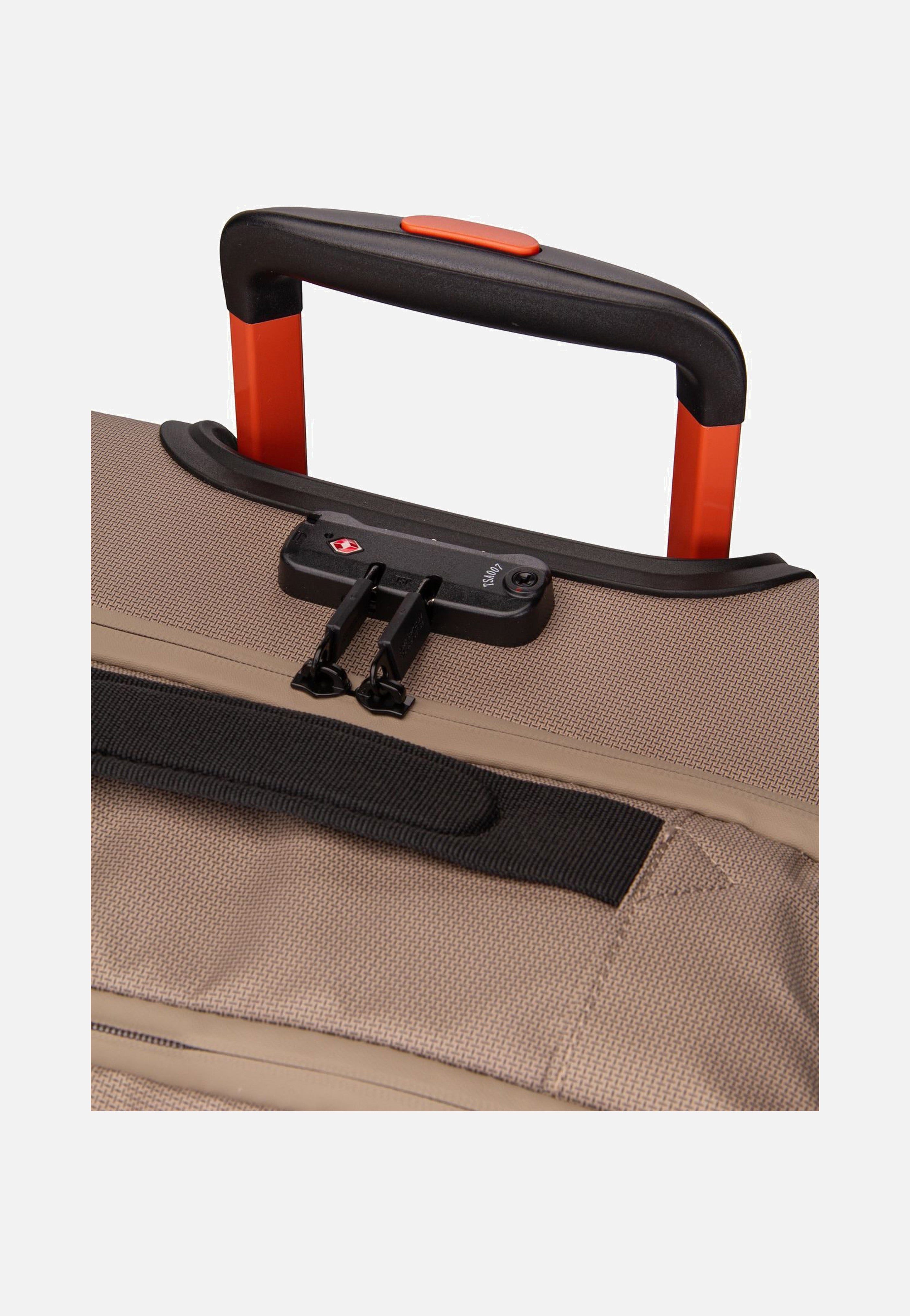 American Tourister Urban Track Duffle M Beige/Orange Travel Bag  
