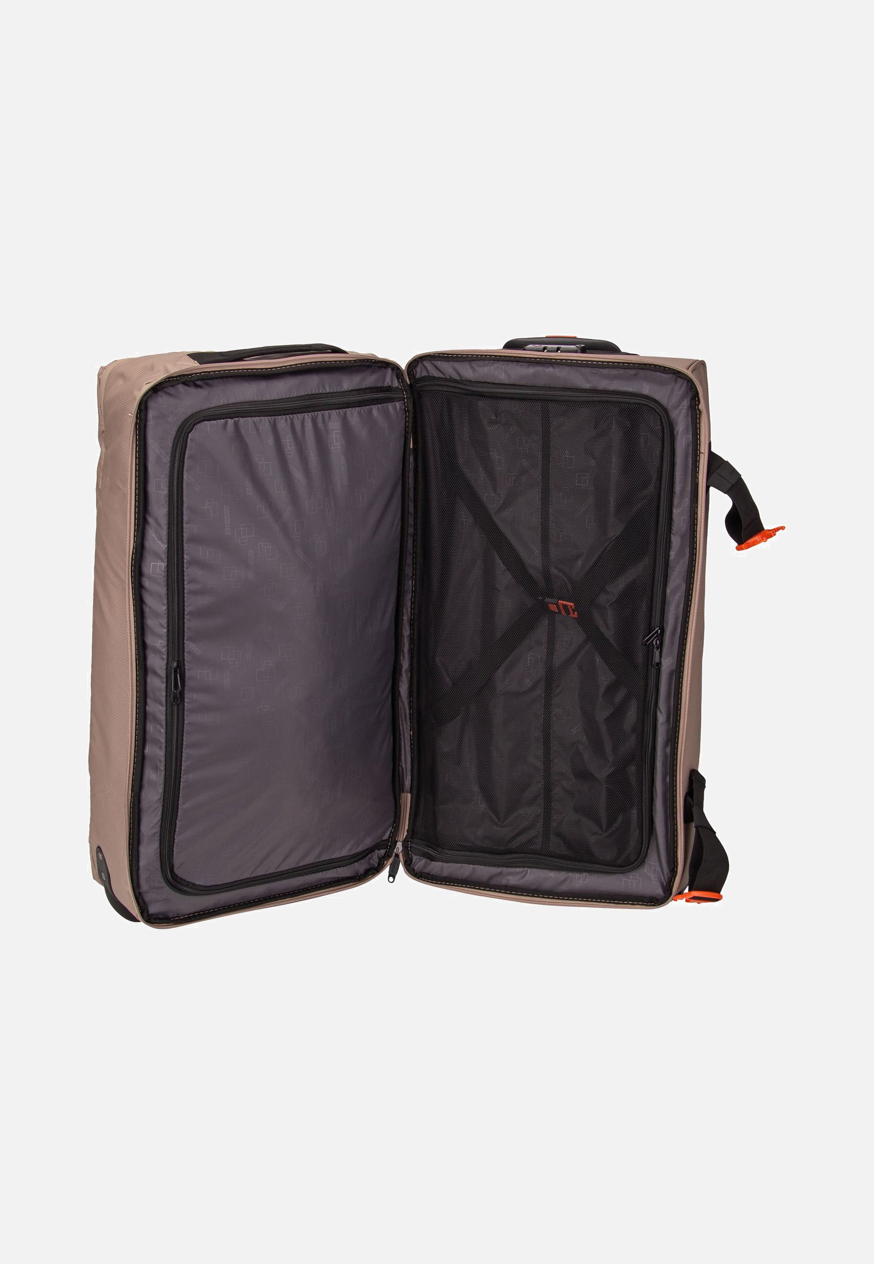 American Tourister Urban Track Duffle M Beige/Orange Travel Bag  