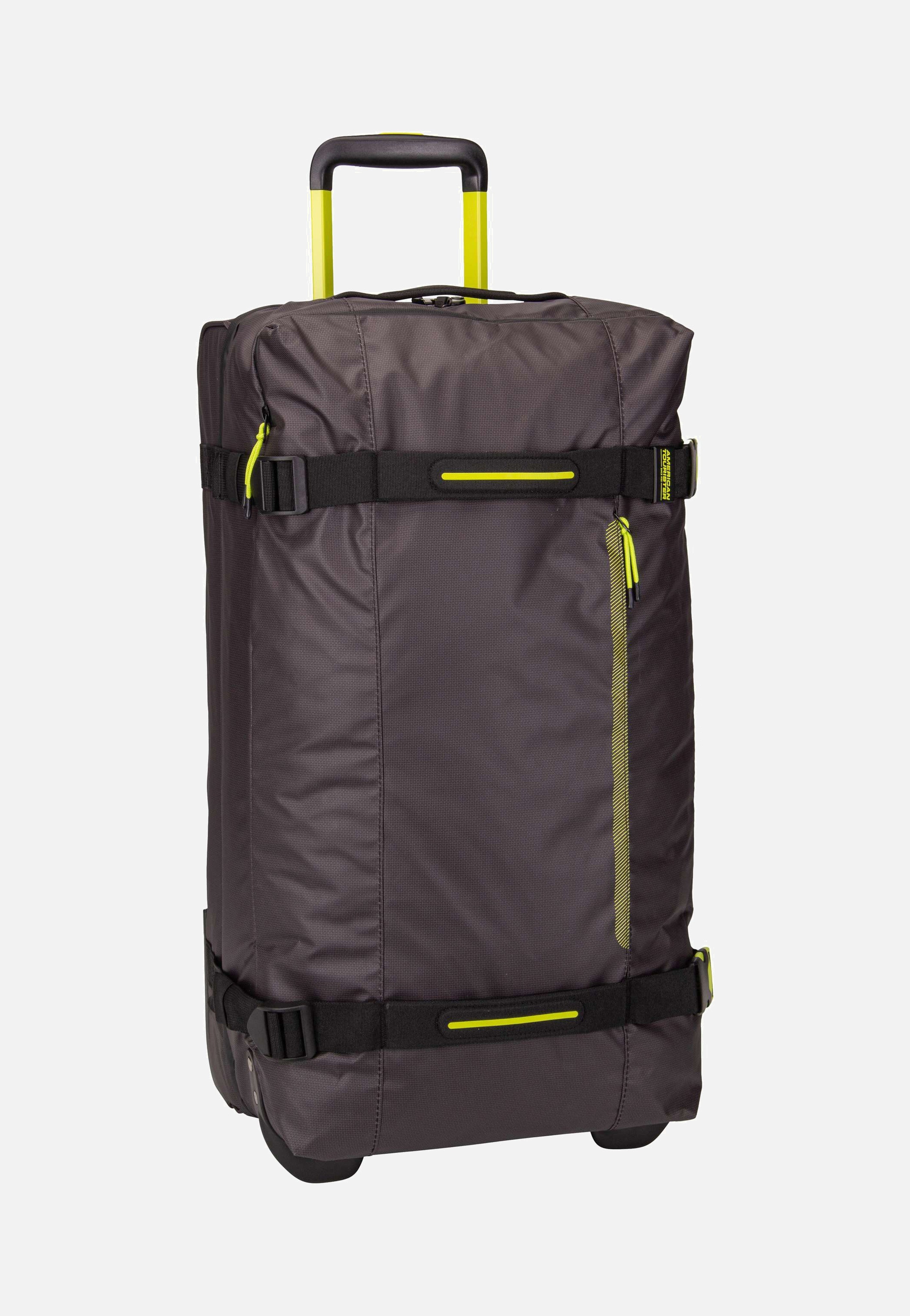 American Tourister Urban Track Duffle M Black/Lime Travel Bag