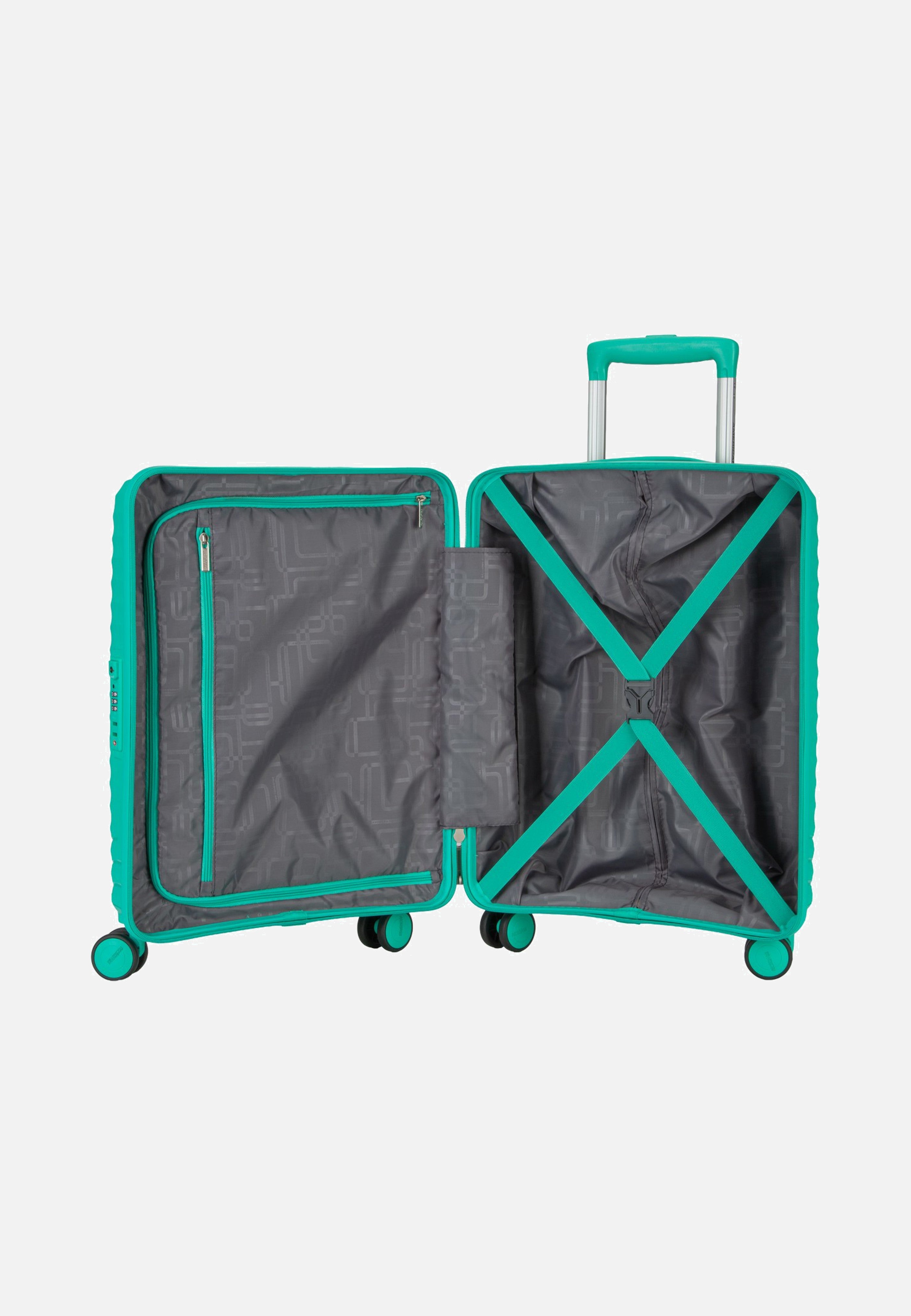American Tourister Diablast Spinner 55/20 Cyber Aqua Suitcase